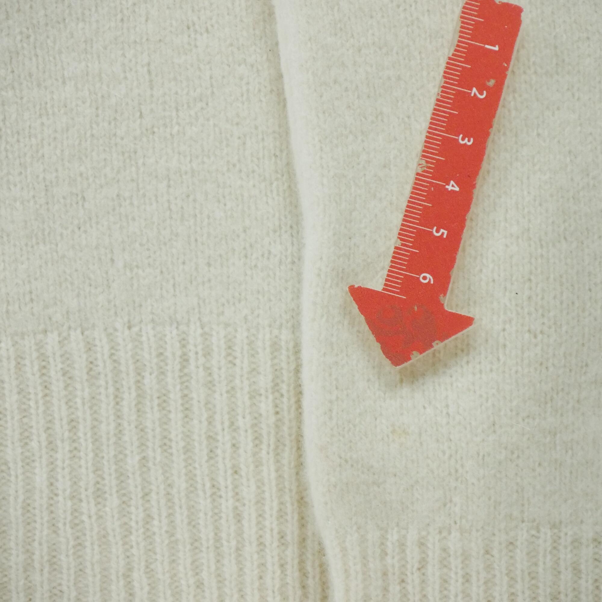 Reconditionné - Pull Femme laine et cachemire Blanc - Bon État 5/7