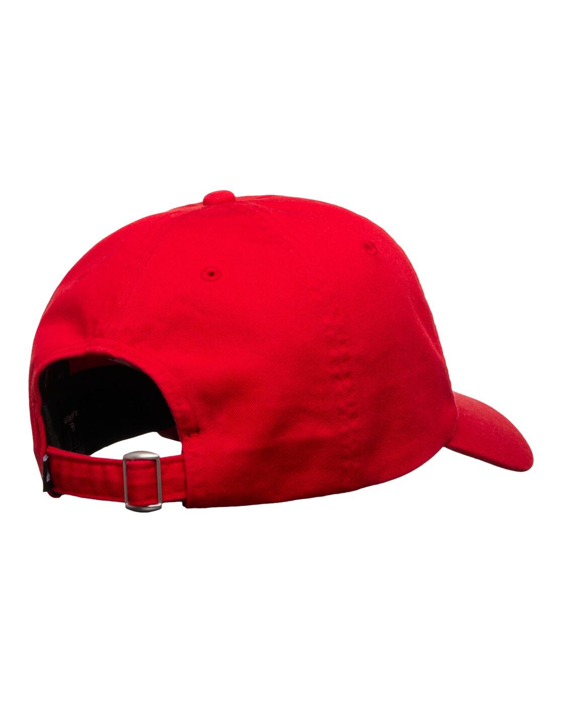 Casquette 6 pans RAD SPLATTER Rouge Homme 4/4