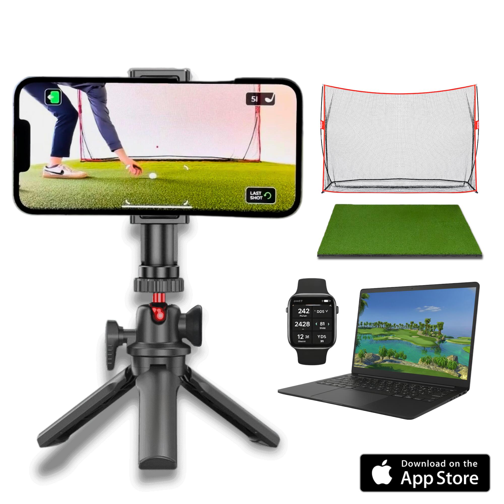 Golf - Simulateur Golf - Rsg Mobile - App Iphone - Simulateur De Golf - Taille Unique - Decathlon