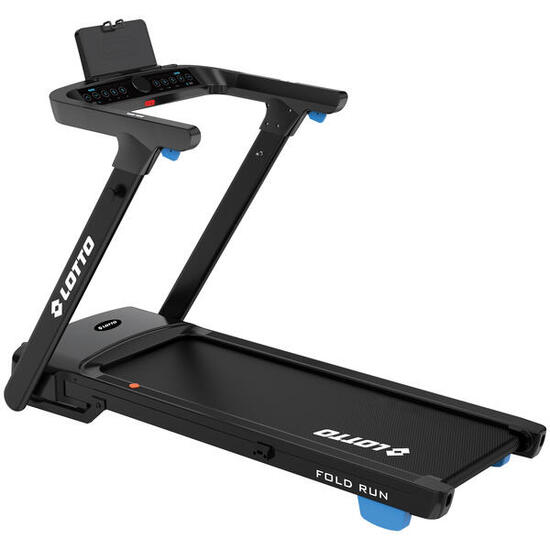 Tapis roulant elettrico Lotto Fold Run 100% pieghevole 3 CV max 120 kg