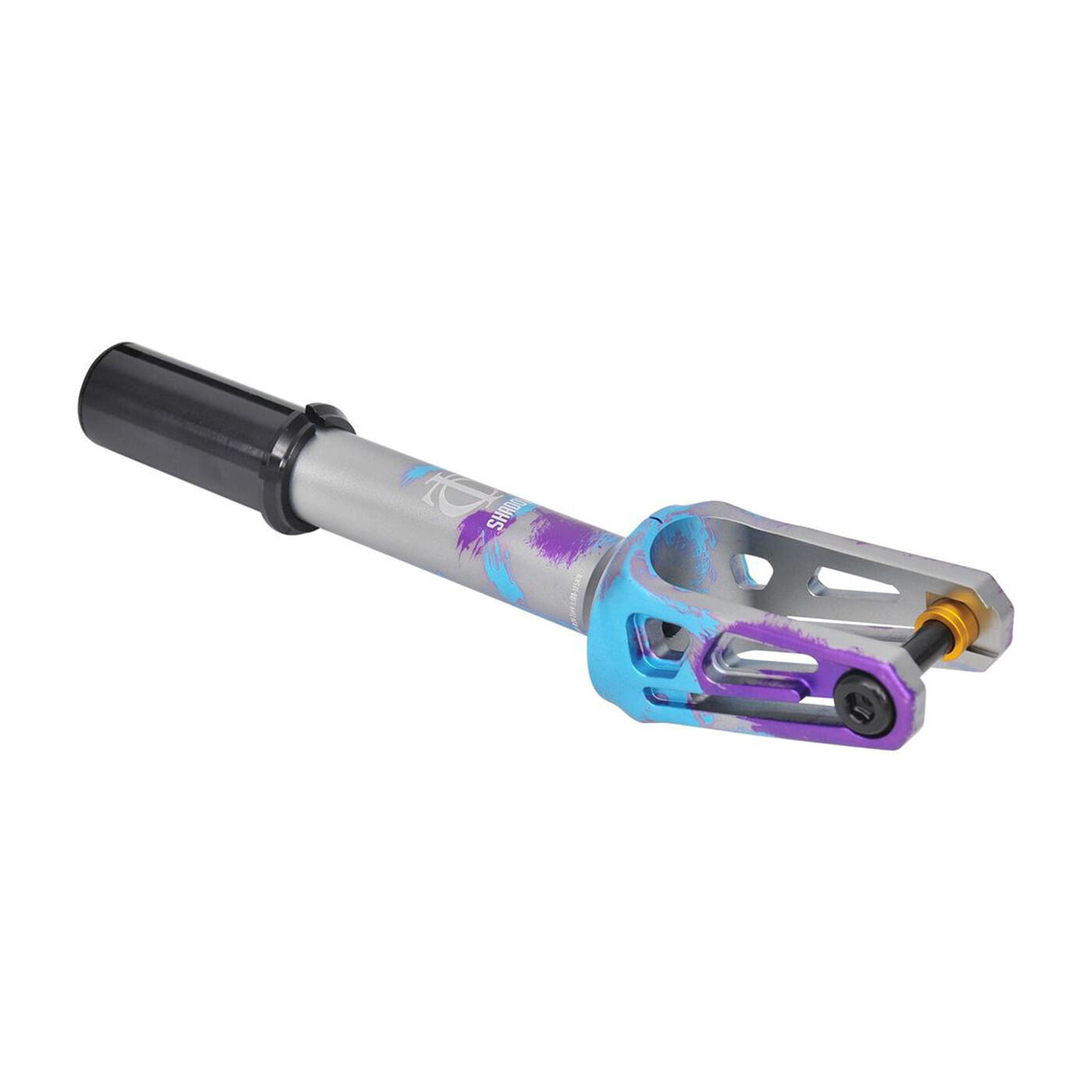 Oath Components - Oath Fourche Shadow Ihc Blue Purple Titanium - Fourche De Trottinette - Noir|violet - Taille Unique - Decathlon