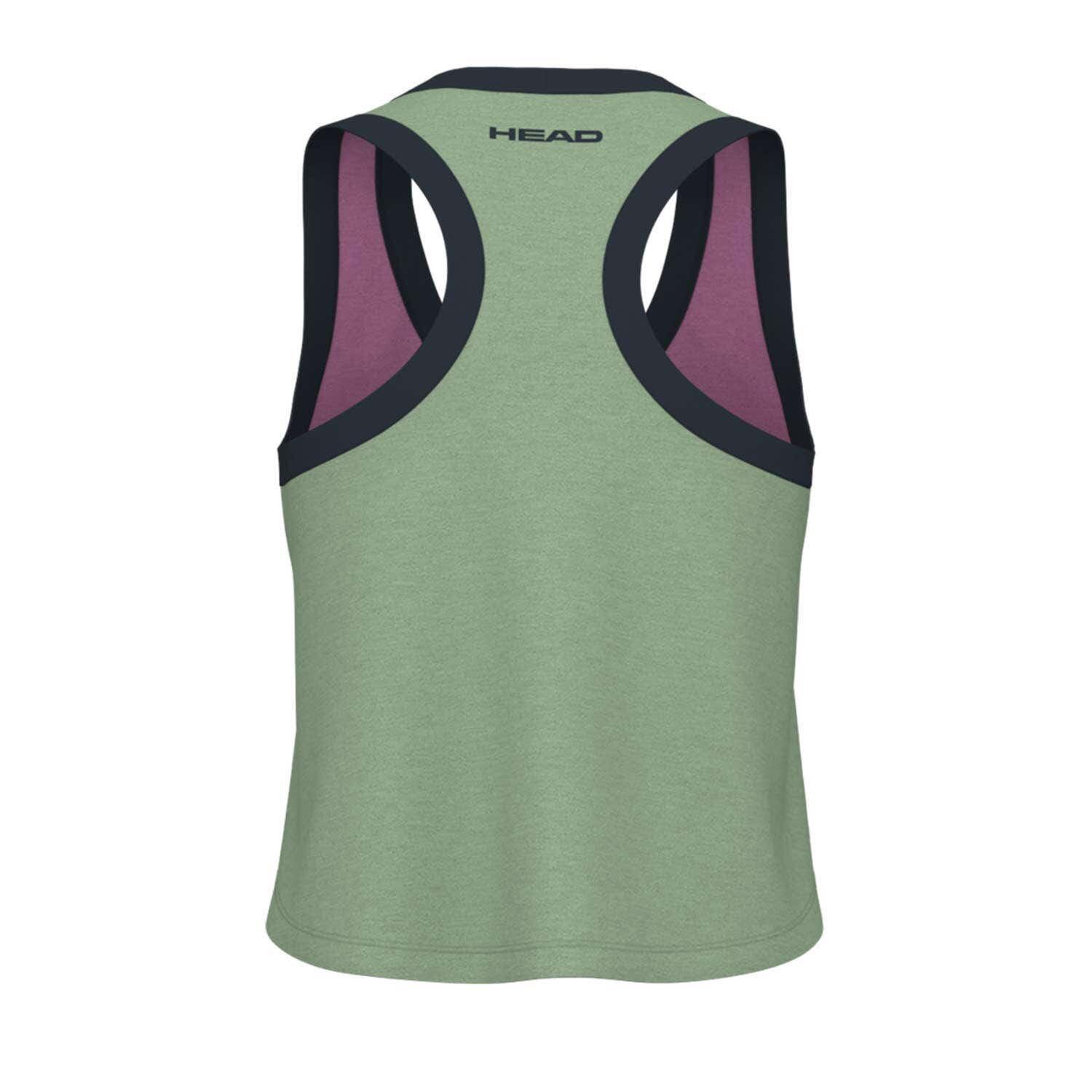 Head - Head Play Crop Top Women's T-shirt - T-shirt Manches Courtes - Violet - 48 Xl - Decathlon