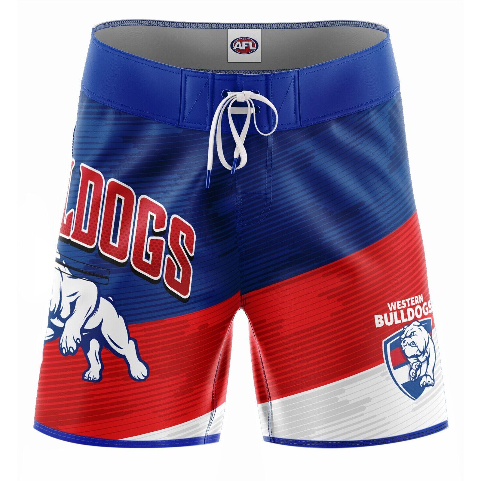 AFL Barrel Board Shorts - Western Bulldogs - Swim - Adult
