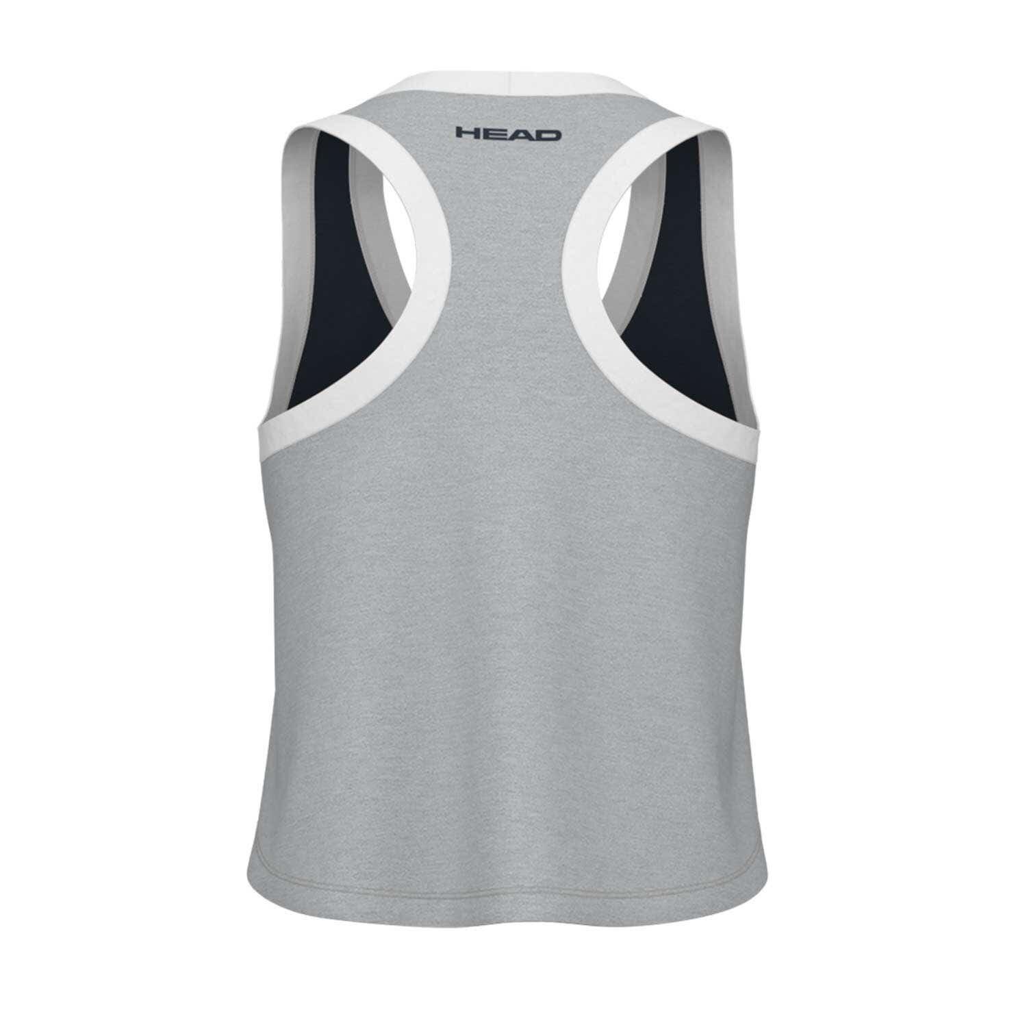 Head - Head Play Crop Top Women's T-shirt - T-shirt Manches Courtes - Bleu - 48 Xl - Decathlon
