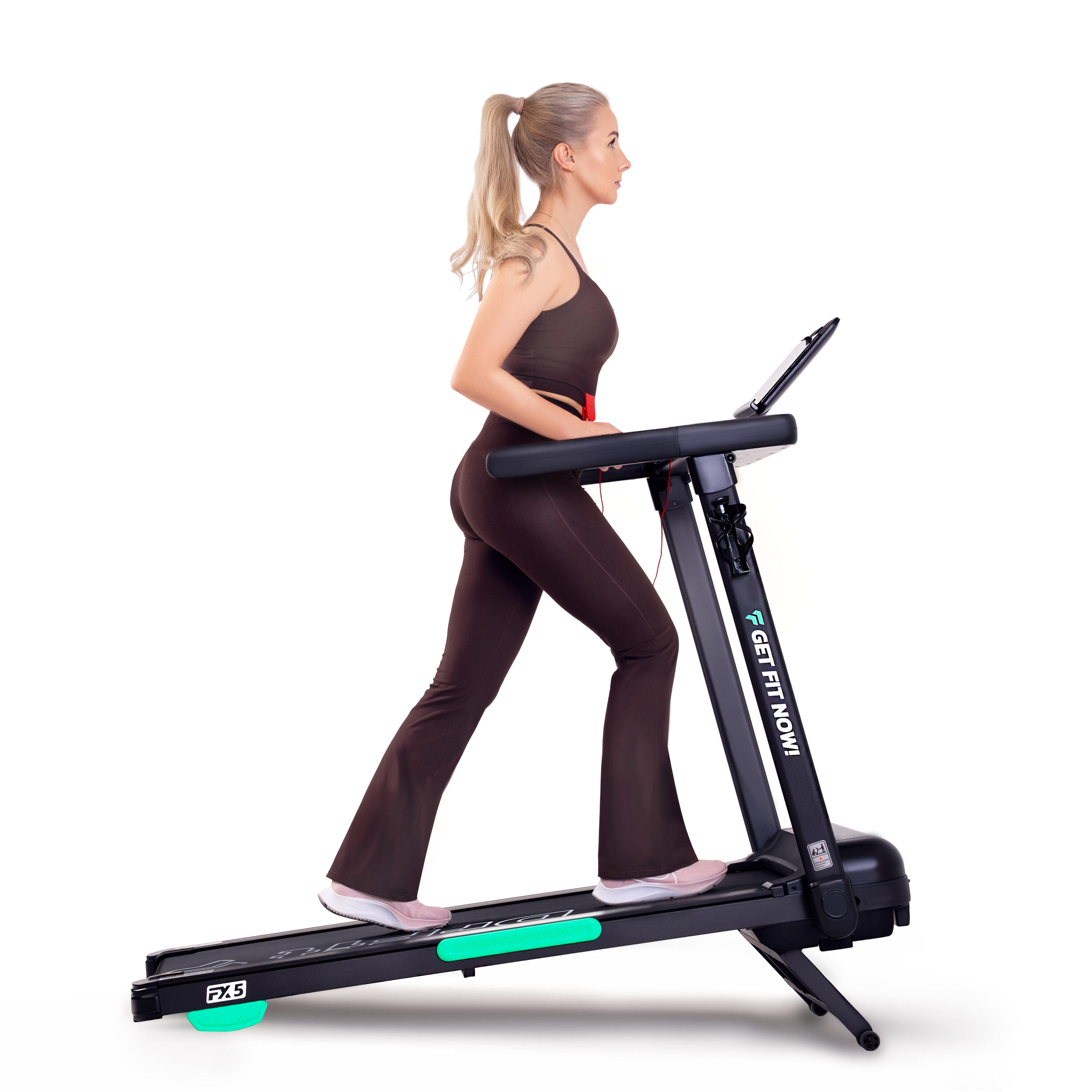 Bieżnia  elektryczna do biegania fitness składana nachylenie 25° FX5 DrFit 2/9