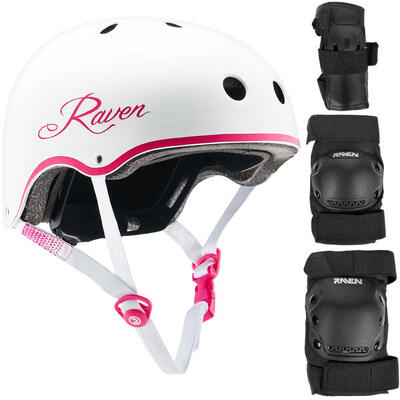 Set voor fiets, skateboard essto helm + dexard beschermers
