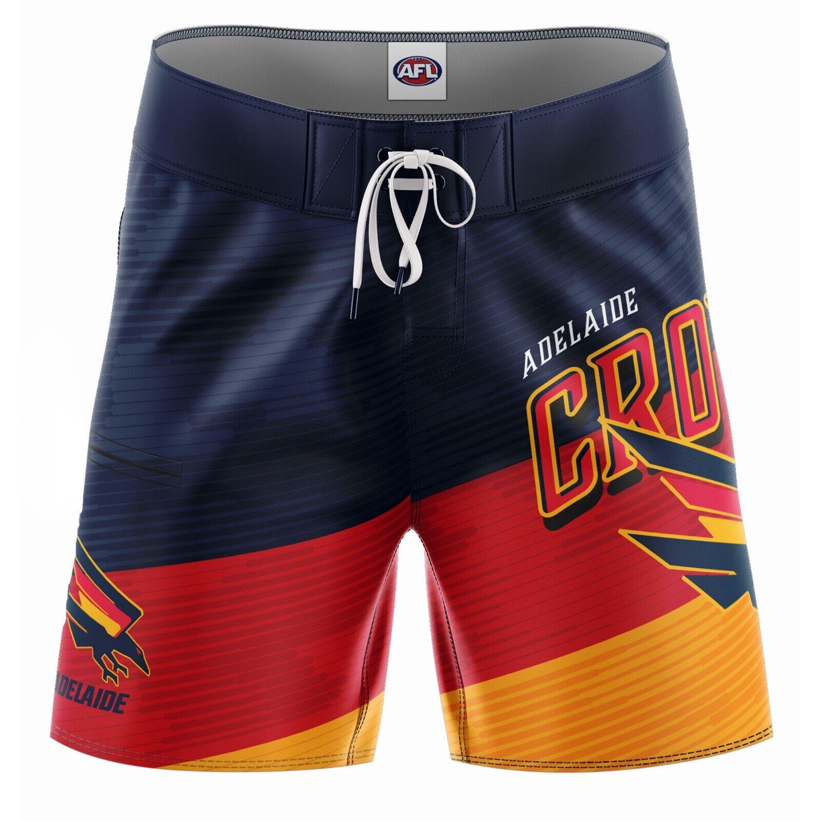 AFL Barrel Board Shorts - Adelaide Crows - Swim - Adult