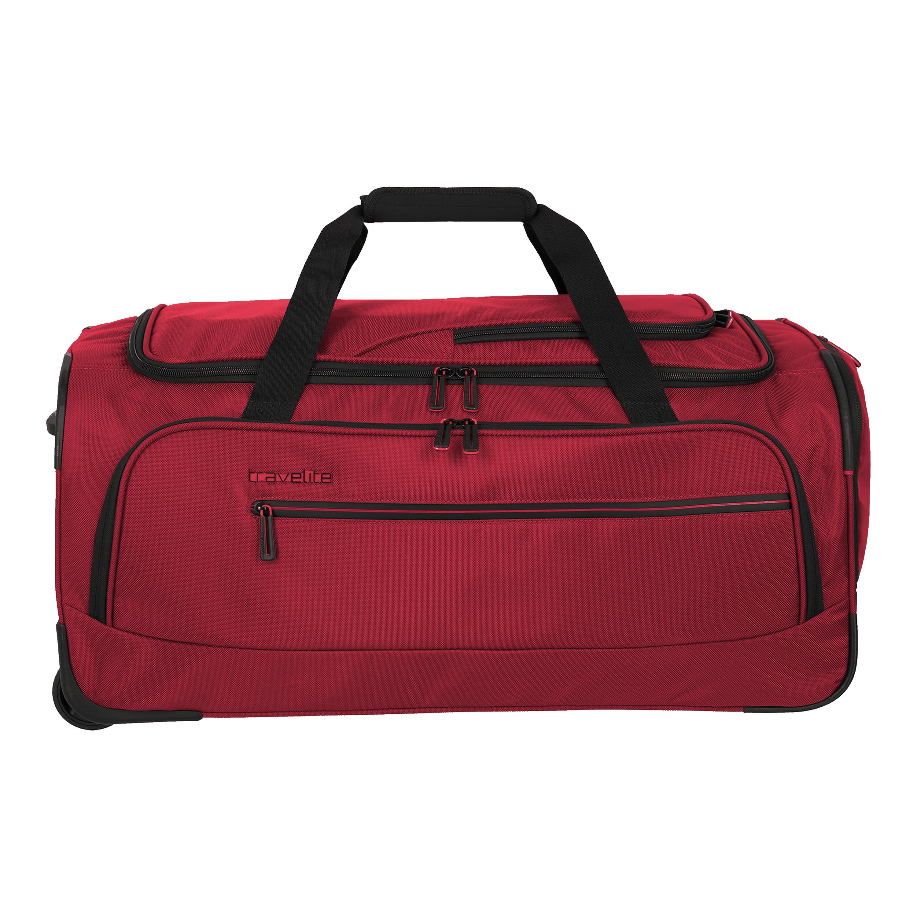 CROSSLITE Wheeled Duffle M, Red 3/6