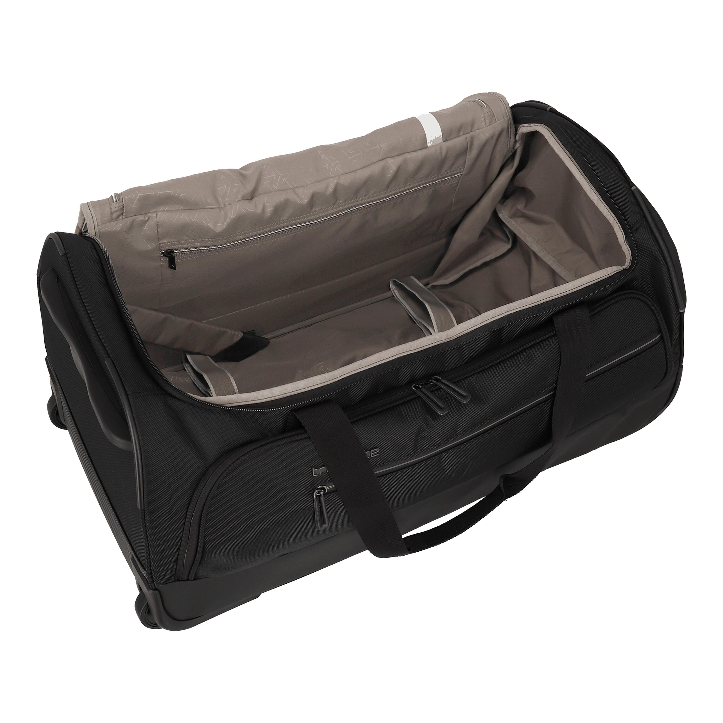 CROSSLITE Rollenreisetasche M, Schwarz 4/6