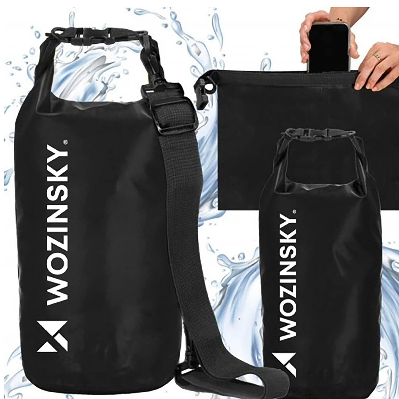 Wassfeste Tasche Rucksack Wozinsky 4/10