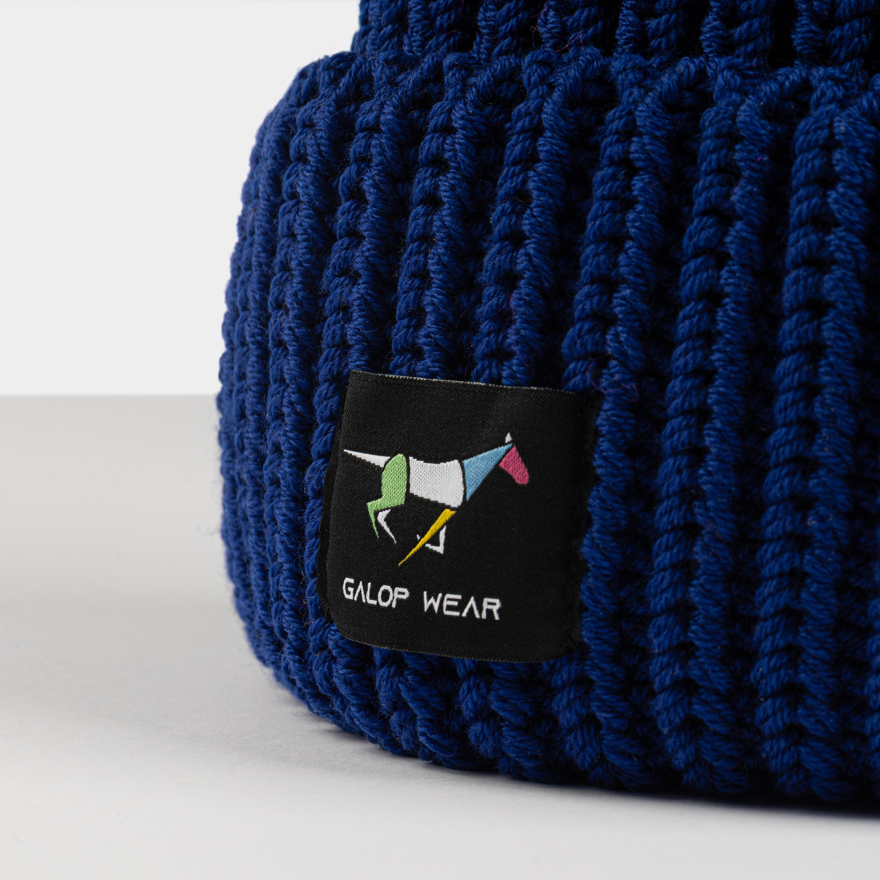 Berretto invernale da equitazione GALOP WEAR – spesso, 100% lana merino 3/4