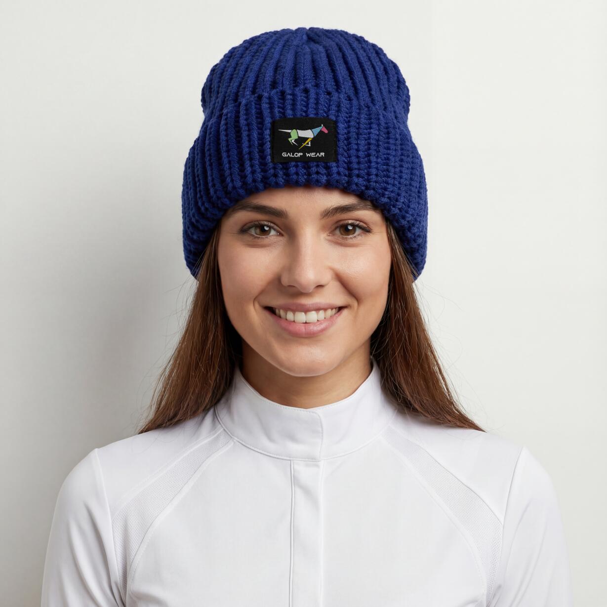 Căciulă ecvestră de iarnă GALOP WEAR – groasă, 100% lână merinos