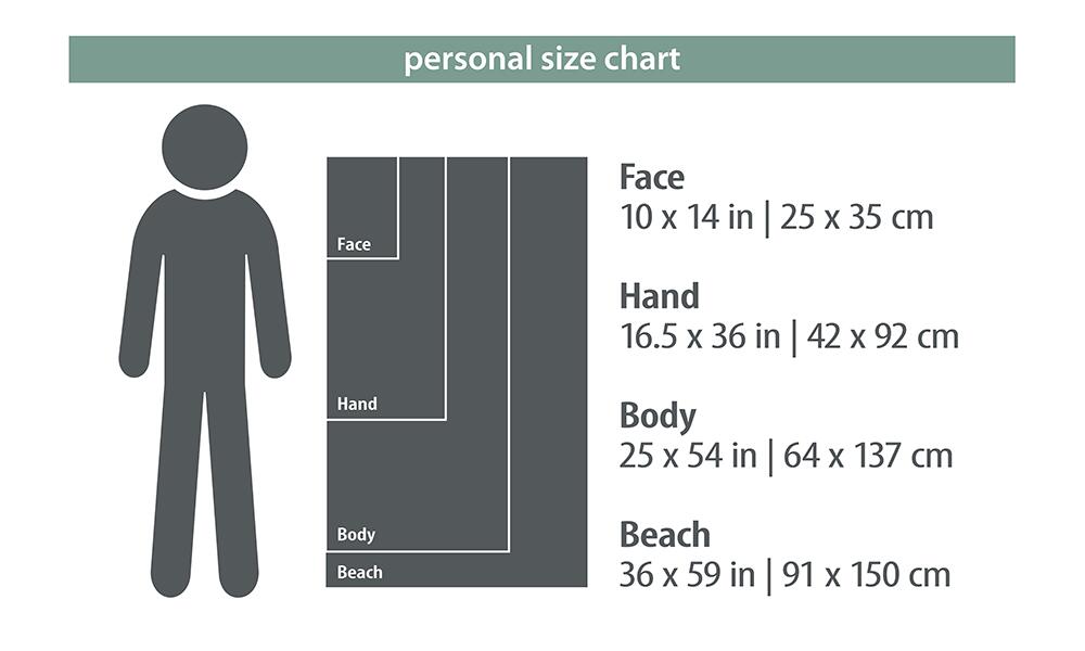 Serviette PackTowl Personal 4/5