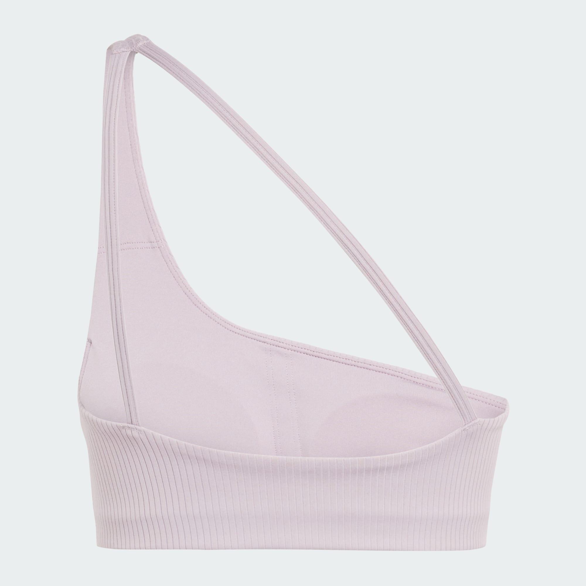 Brassière de training asymétrique côtelée Optime Maintien léger 6/6