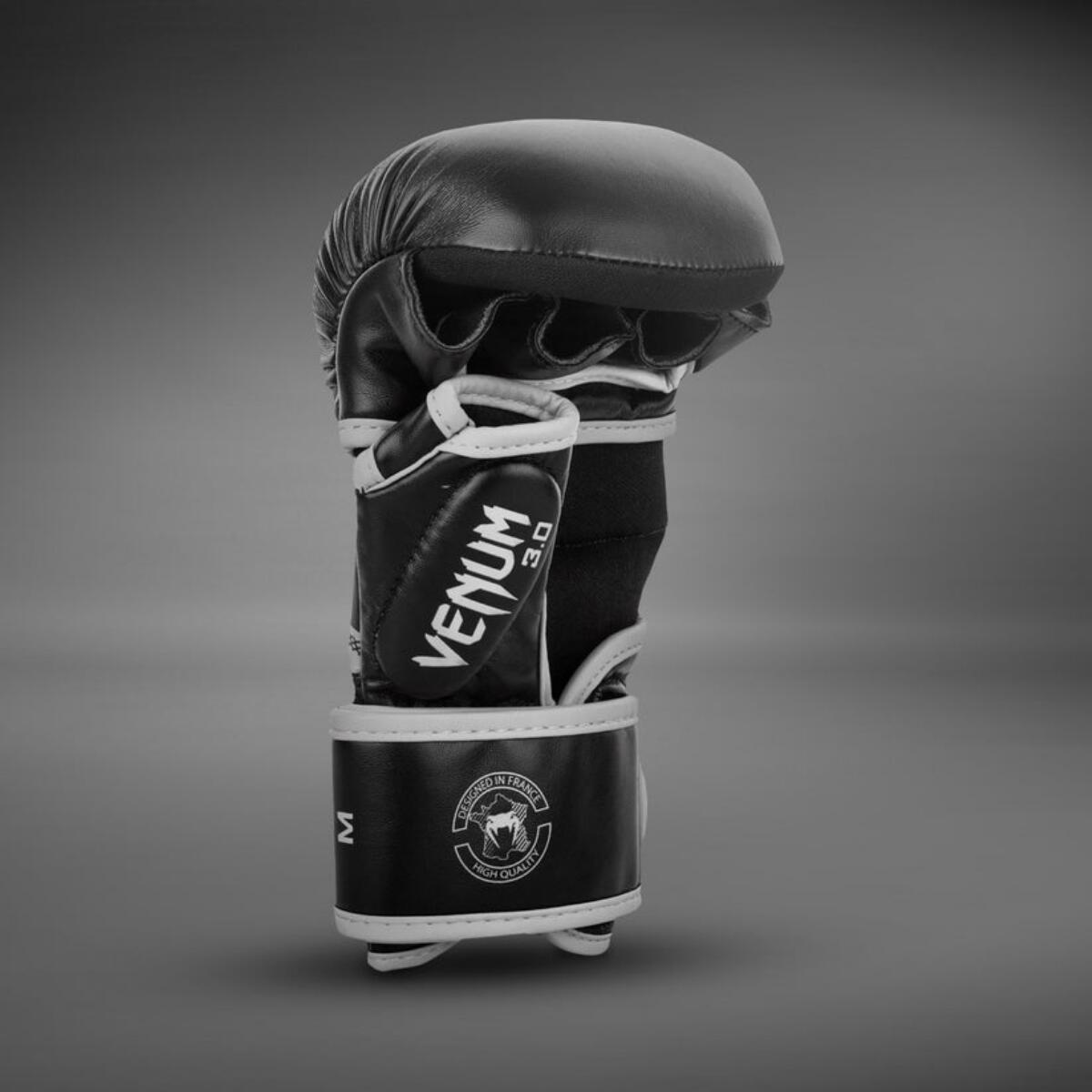 MMA Sparring Handschuhe Venum Challenger 3.0 – Schwarz/Weiss – L/XL 6/7