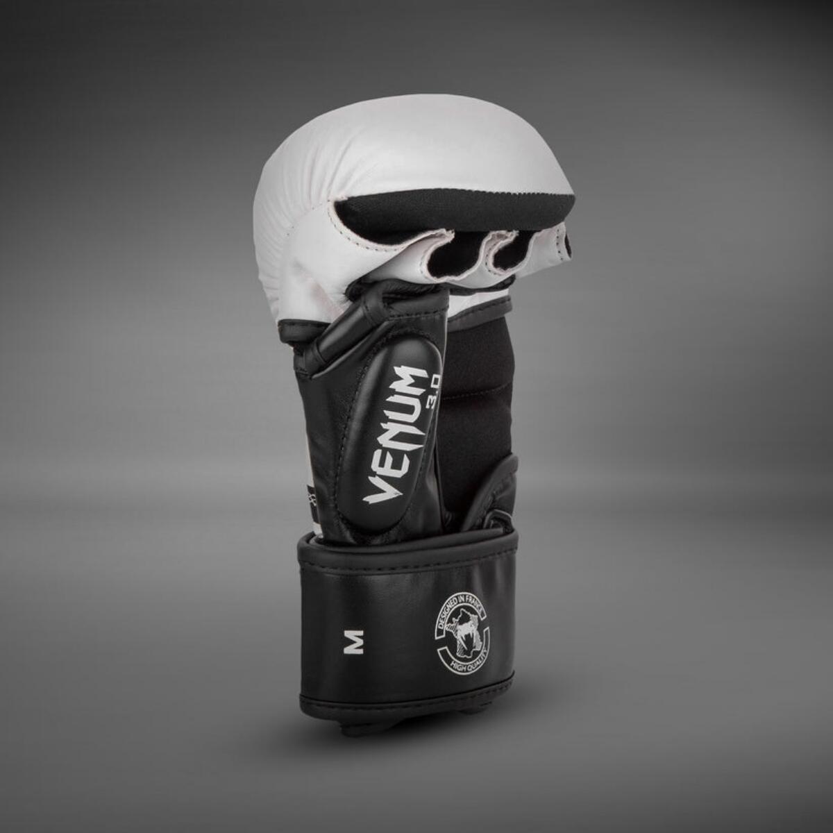 MMA Sparring Handschuhe Venum Challenger 3.0 – Weiss/Schwarz – L/XL 6/7