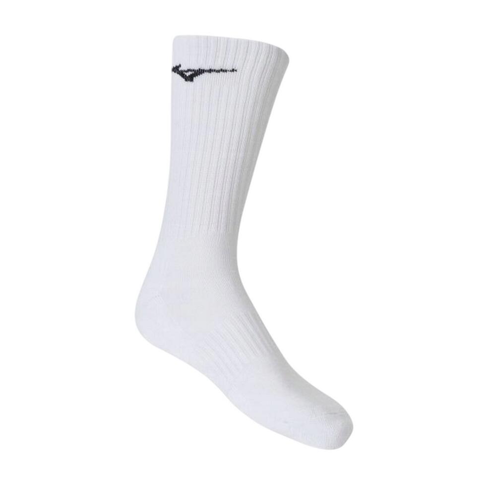 Calzini Allenamento Adulto Unisex Misura Confezione 3 Mizuno Bianco 2/2