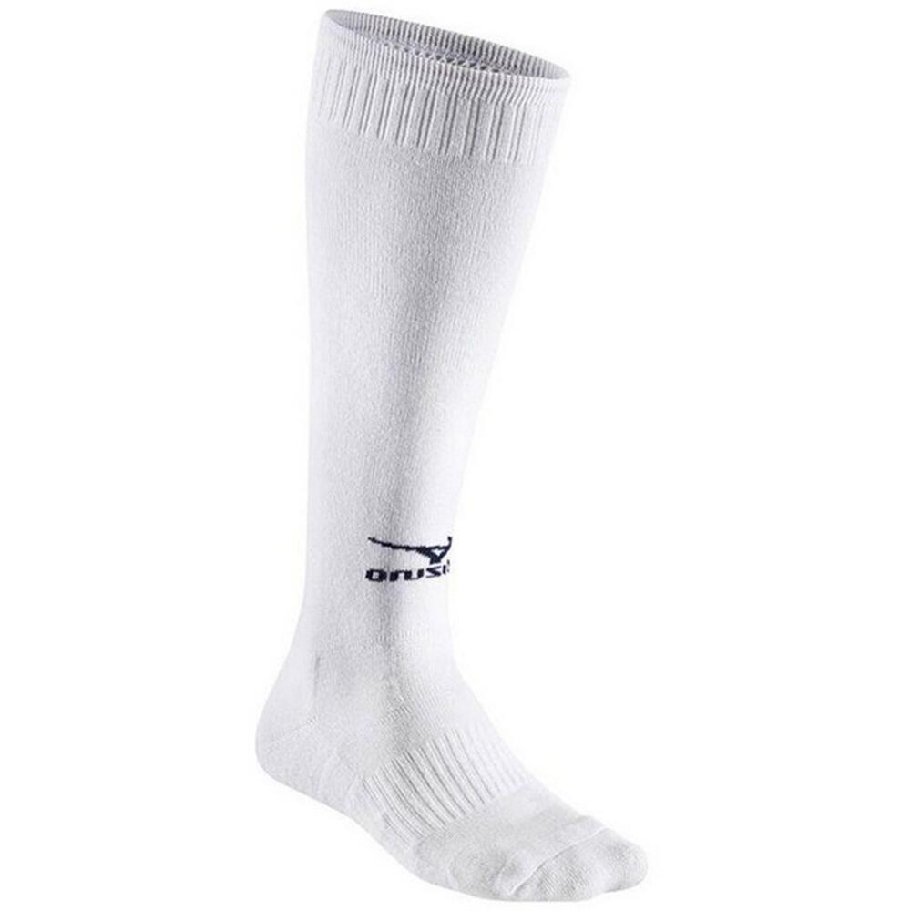 Mizuno - Chaussettes Volleyball Comfort Homme (blanc) - Chaussettes - Blanc - Decathlon
