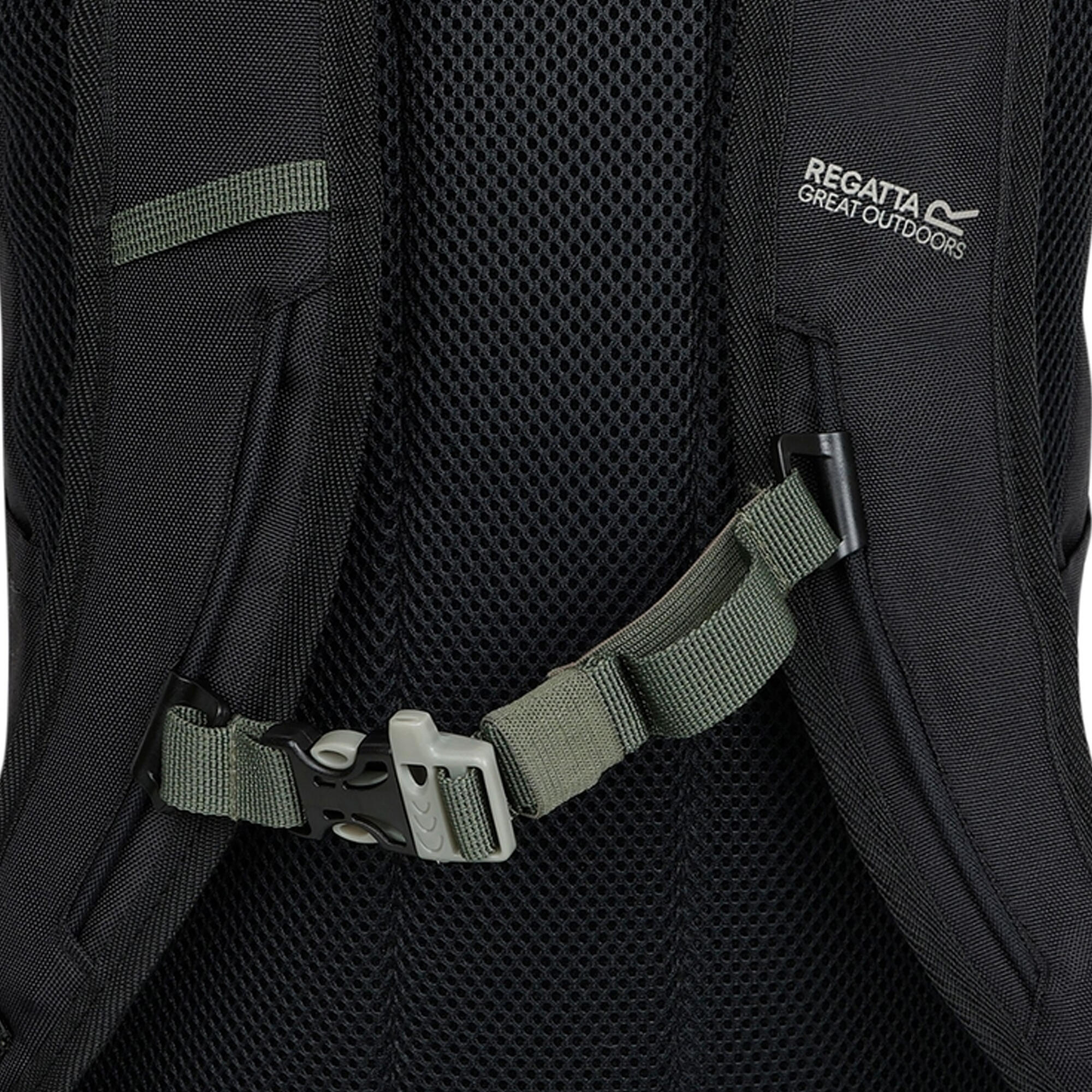 Rucksack "Survivor V", 25L Damen und Herren Asche 4/5