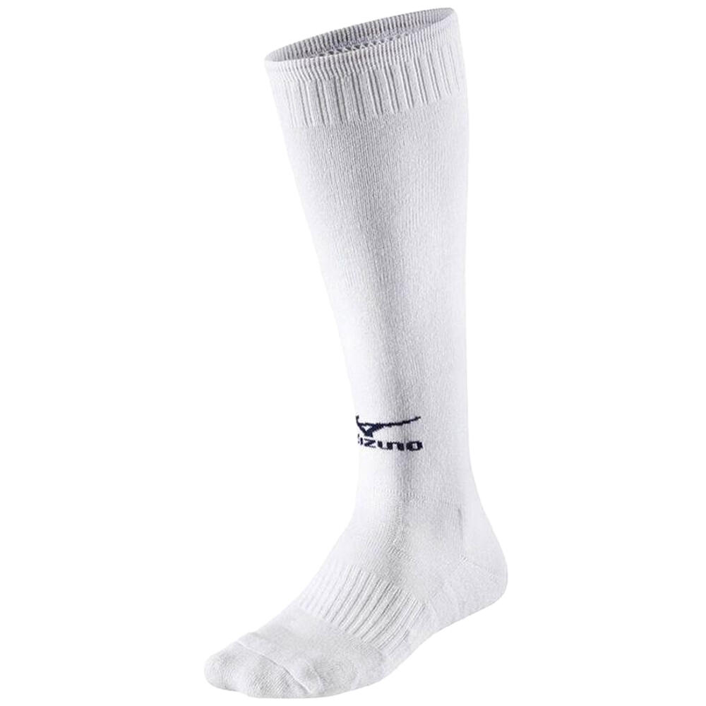 Mizuno - Chaussettes Volleyball Comfort Adulte (blanc) - Chaussettes - Blanc - Decathlon