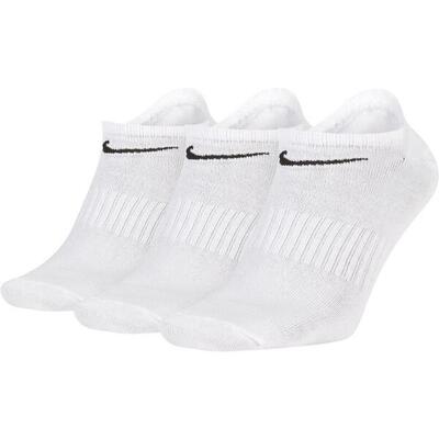 Calzini NoShow Allenamento Adulto Unisex Nike Everyday Nero Bianco Grigio