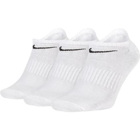 Calzini NoShow Allenamento Adulto Unisex Nike Everyday Nero Bianco Grigio