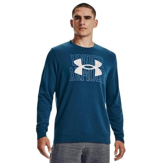 Heren Rival Terry Logo Sweatshirt (Blauw)