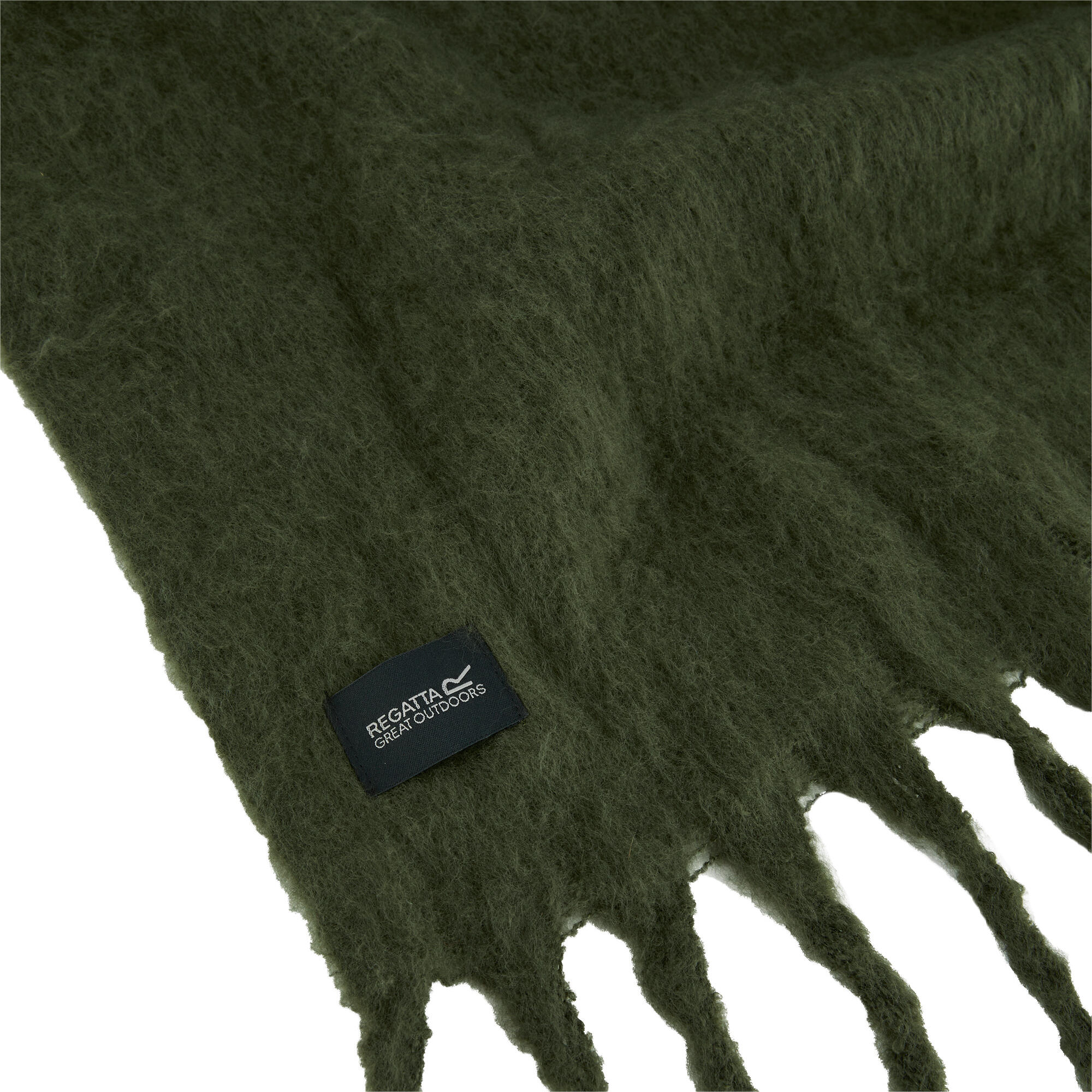 "Aleena" Schal für Damen Dunkel-Khaki 2/3