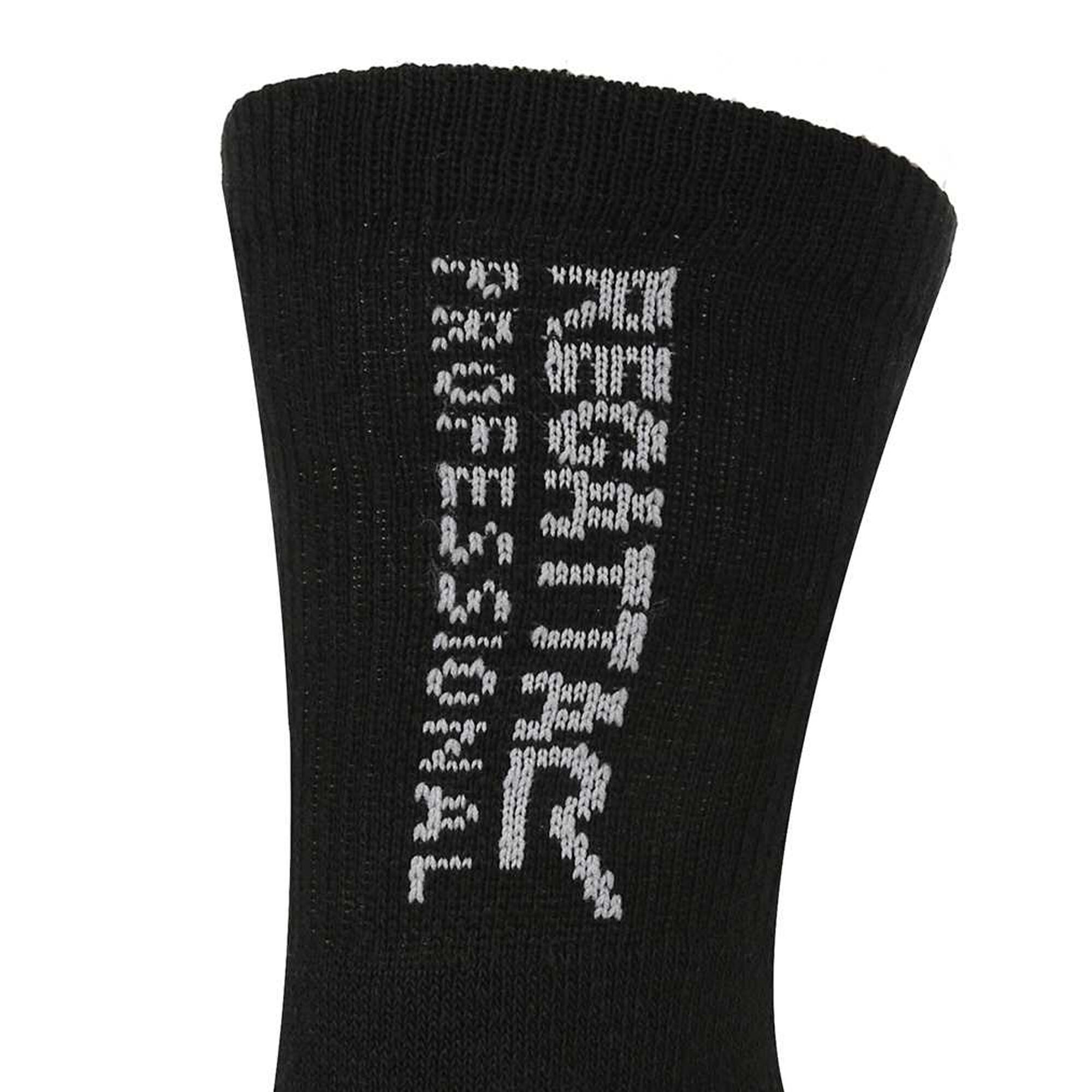 Chaussettes De Travail (3 Paires) Homme (Noir) 3/5
