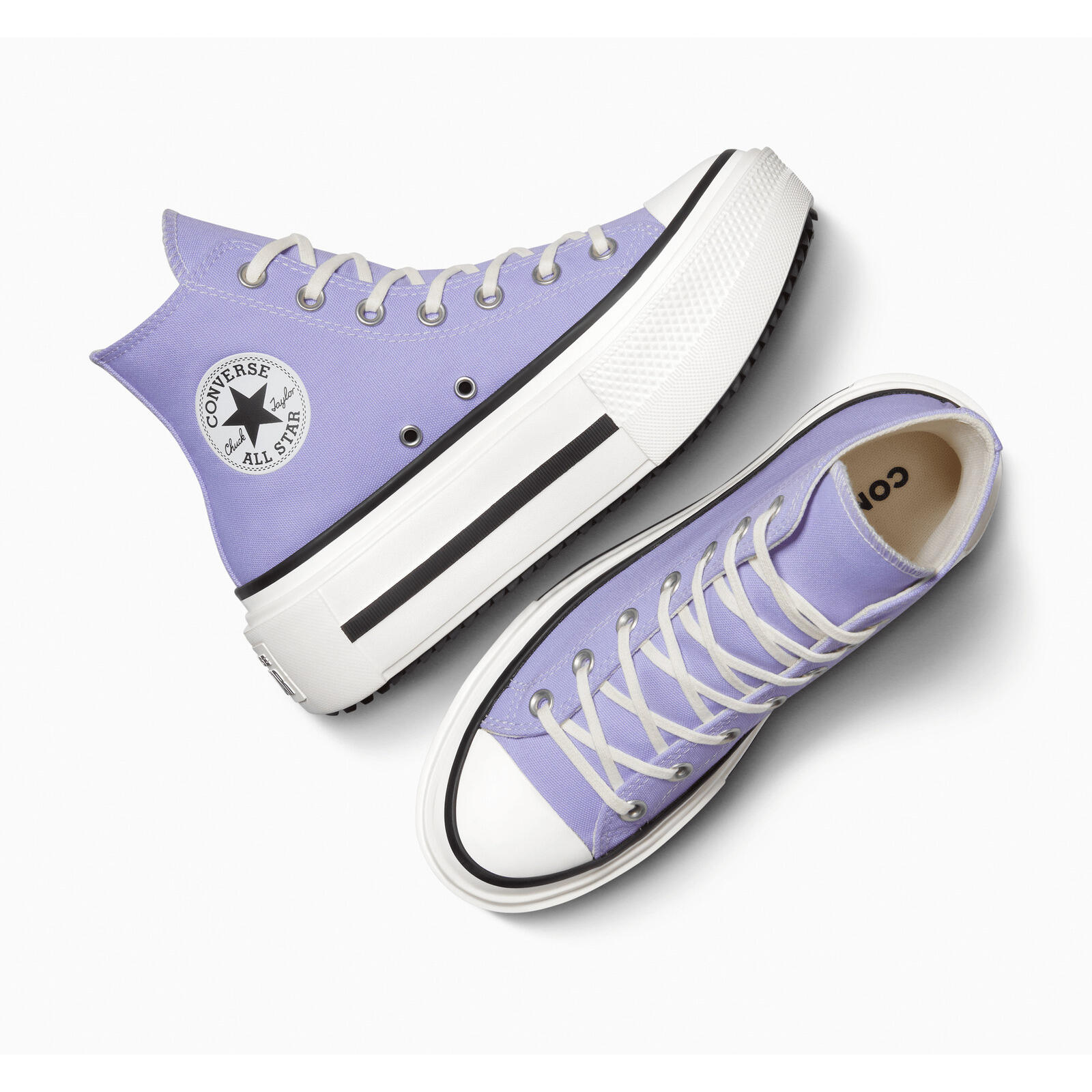 Baskets Converse Ct As Lift Double Stack, Violet, Unisexe 2/5