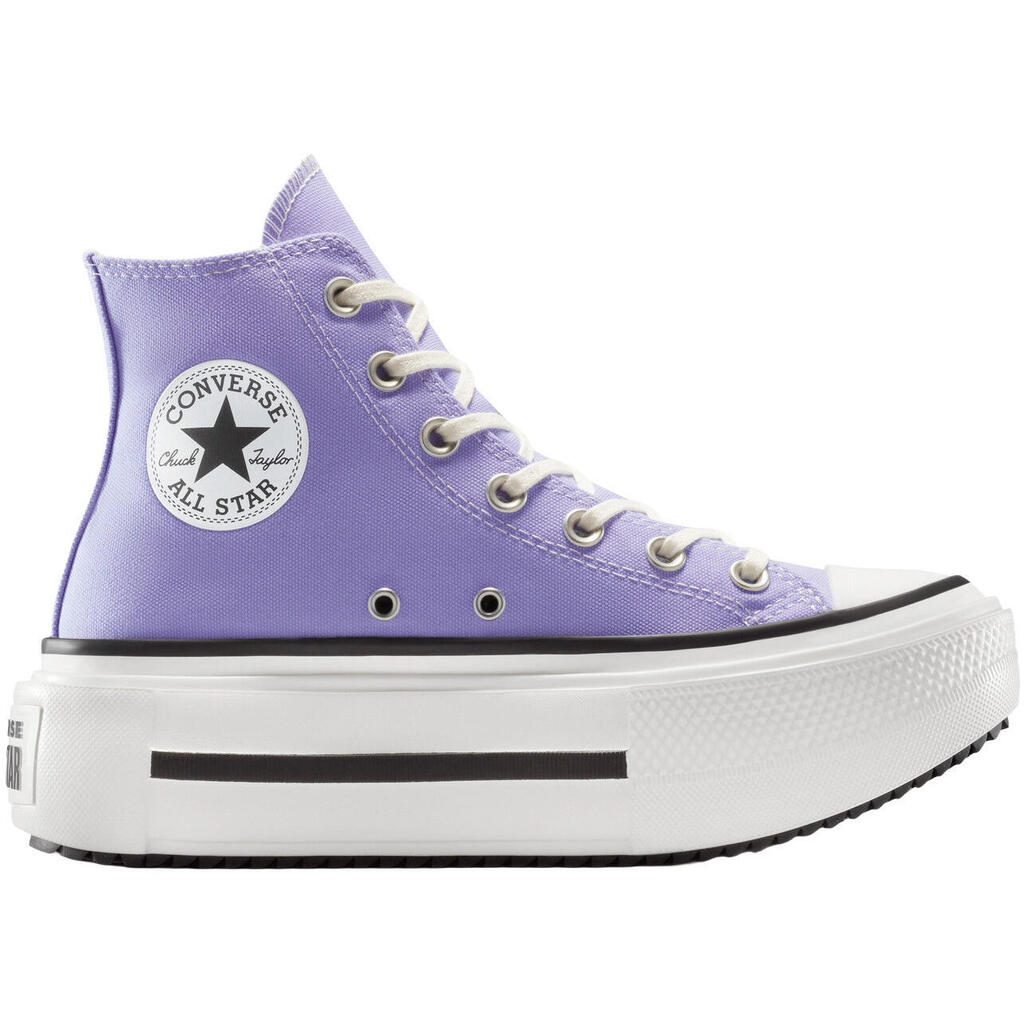 Sneakers Converse Ct As Lift Double Stack, Purple, Unisex
