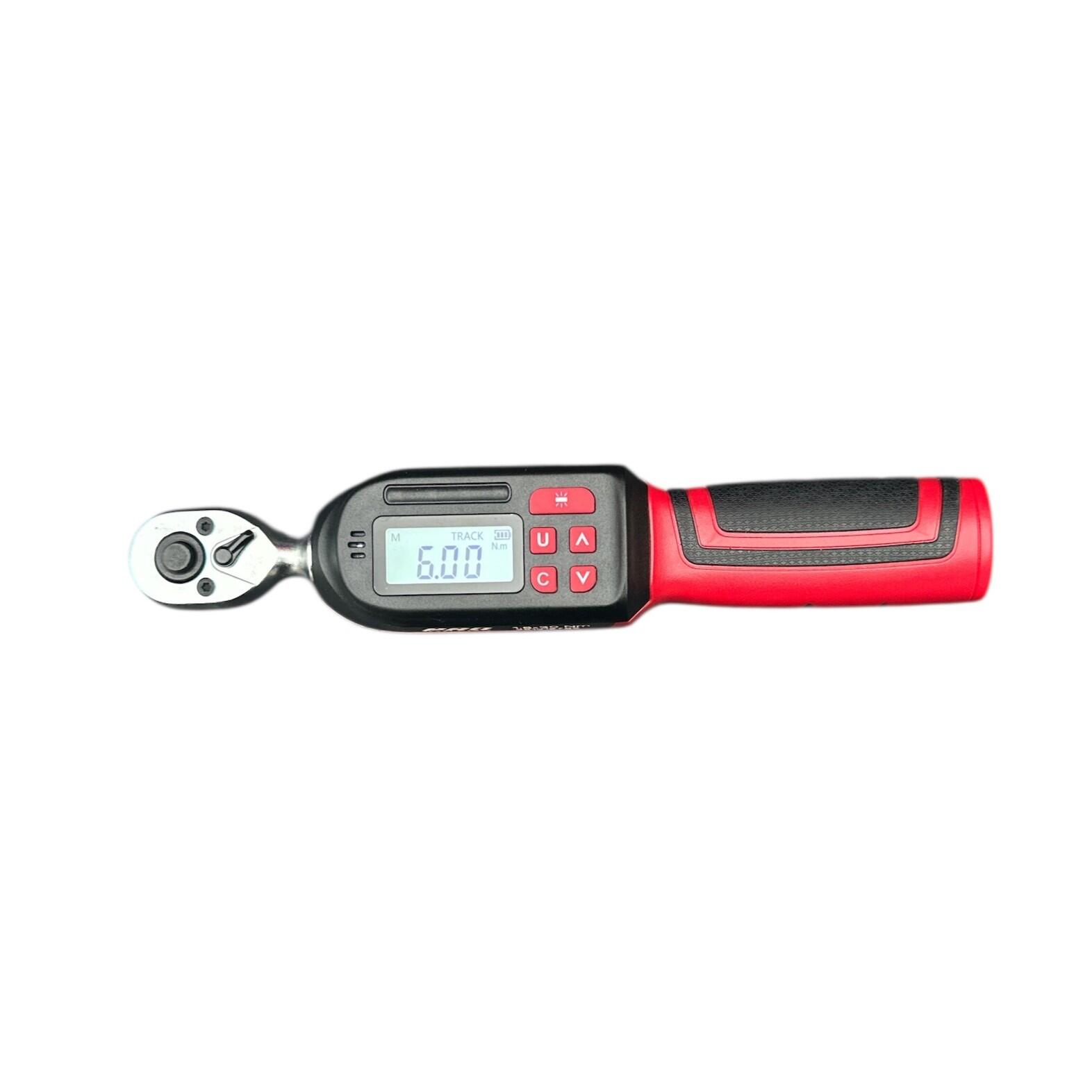 Momentsleutel Fiets 26-delig Set Digitaal 1,5-30 Nm 1/4" 2/8