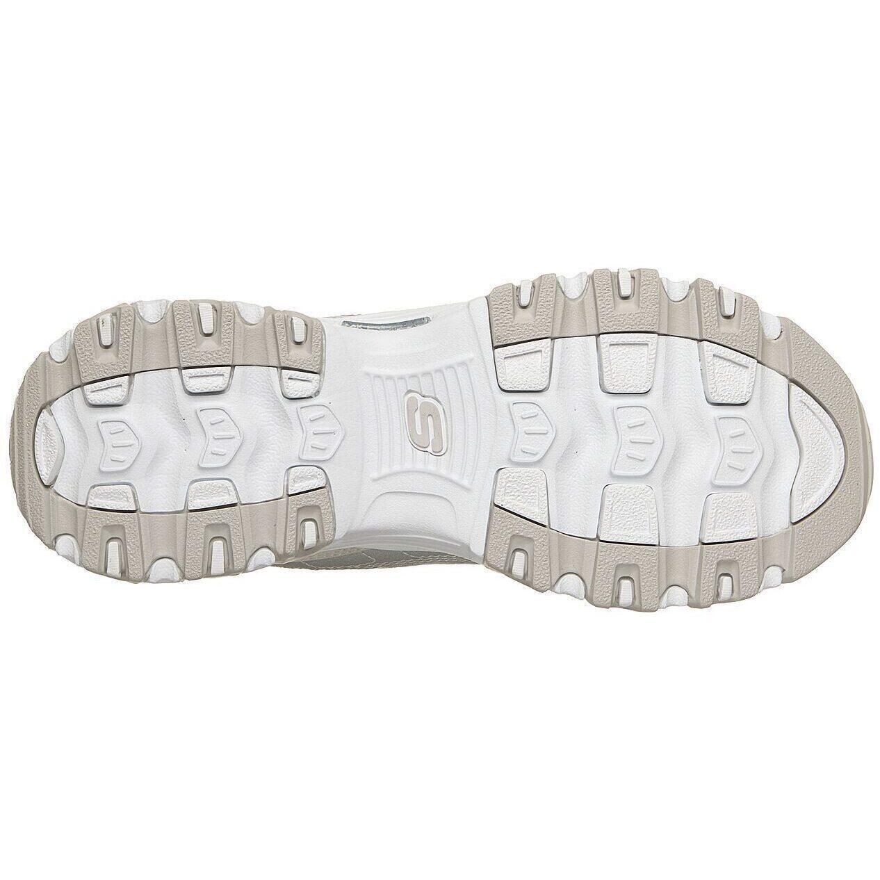 Scarpe da ginnastica Skechers D Lites-smooth Nostalgia, Bianca, Donne 4/5