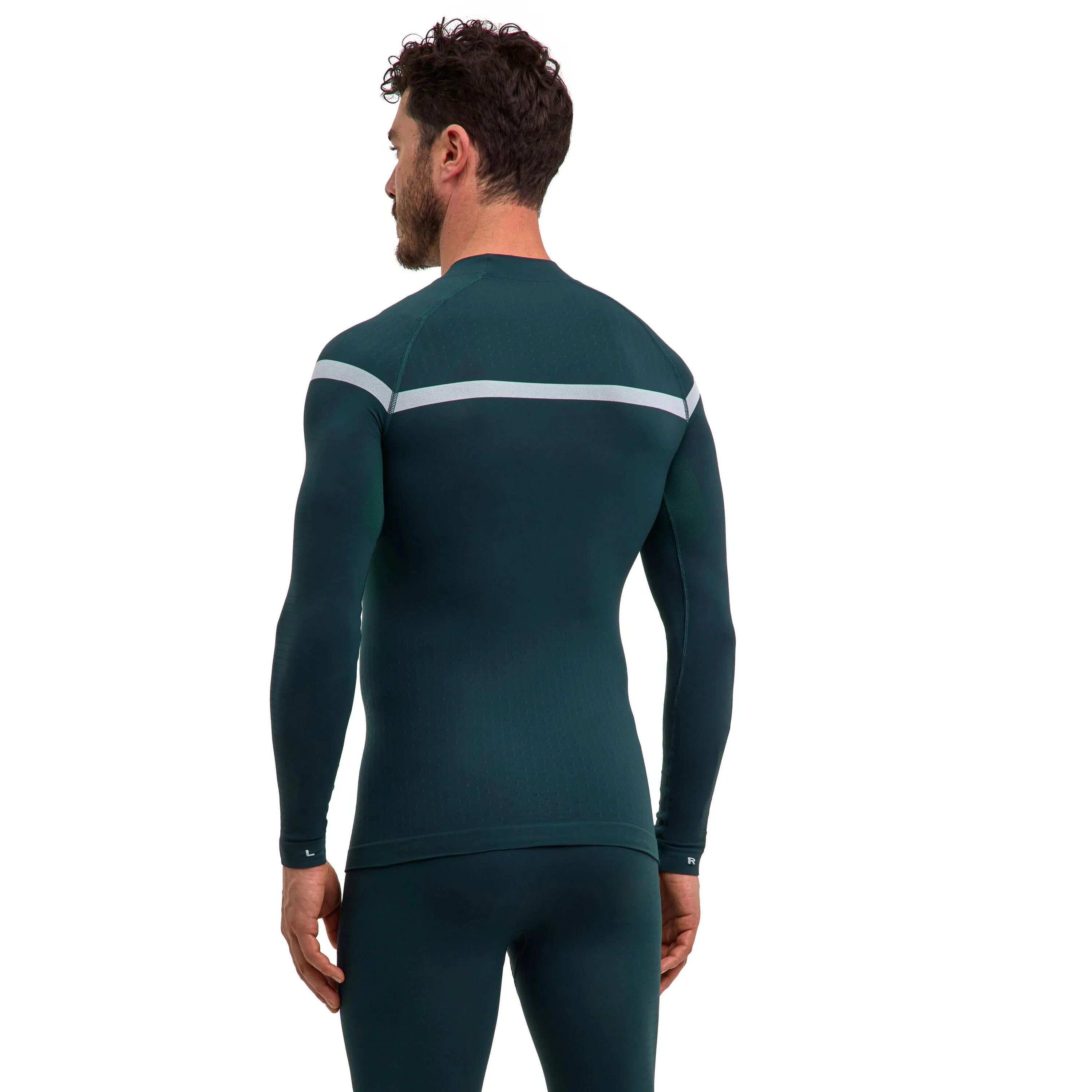 T-shirt manches longues col roulé Falke Warm 3/6