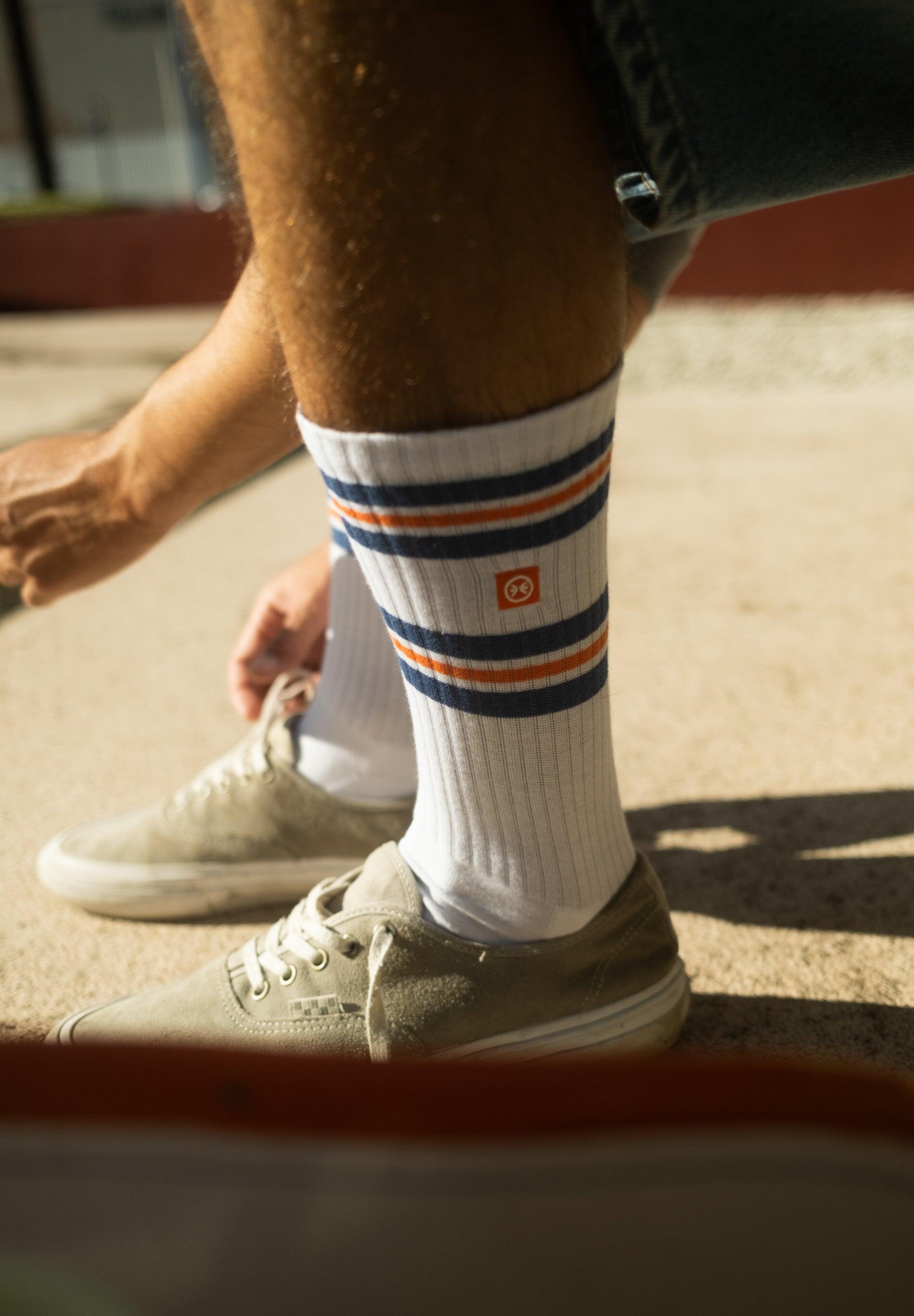 Chaussettes Double Rayure Vintage 2/6