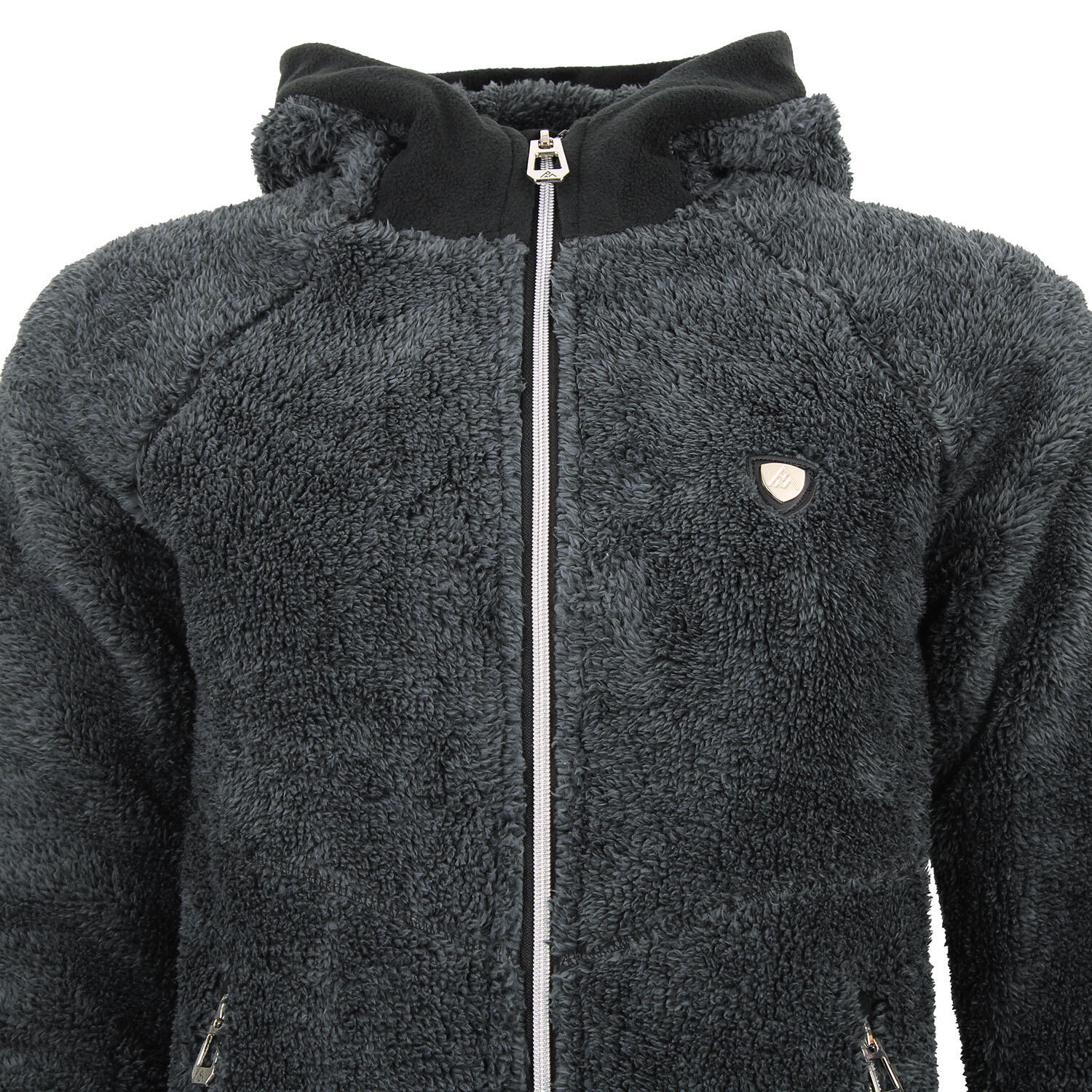 Dames fleece hoodie Peak Mountain Almi 4/4
