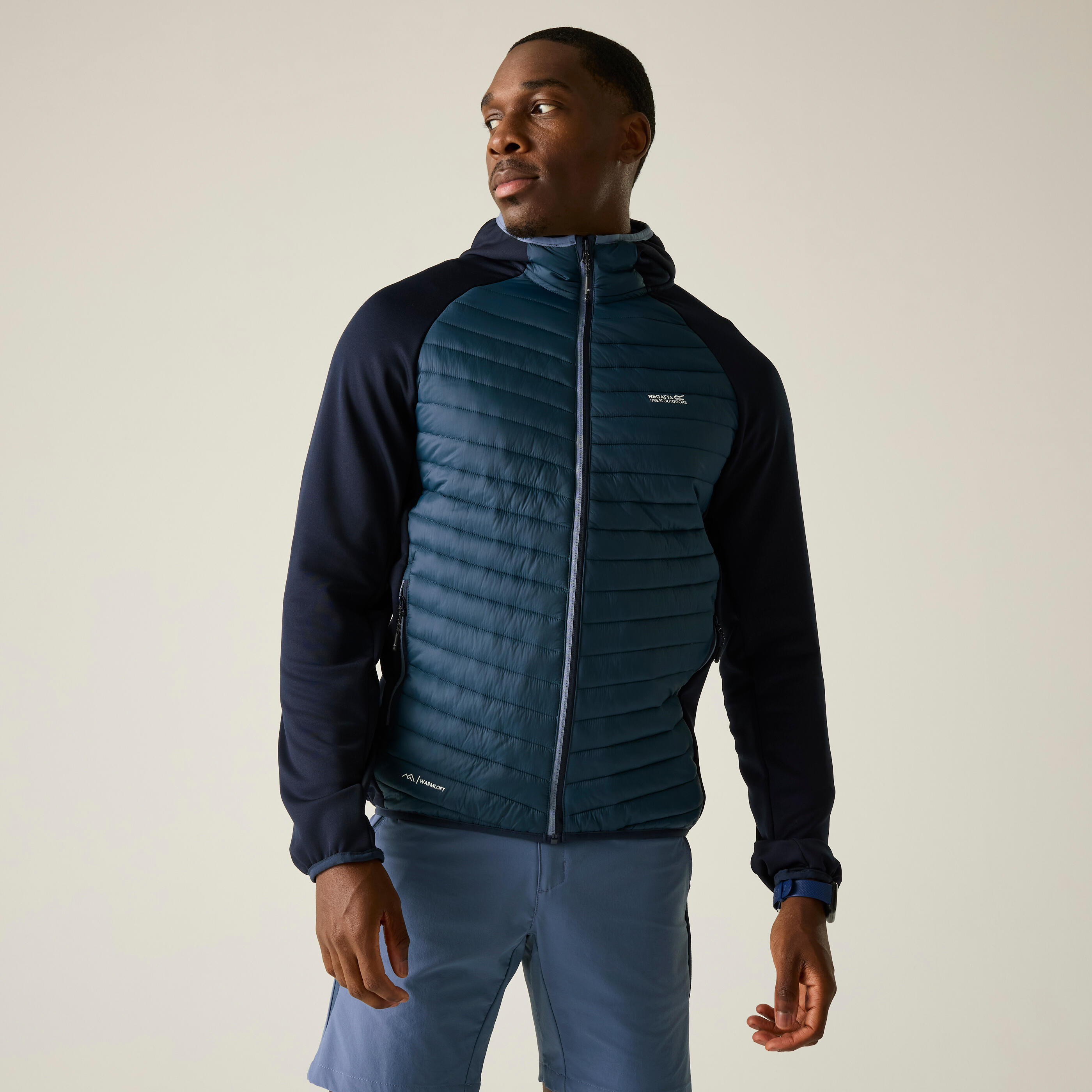 Regatta - Veste Andreson Hybride Matelassée Isolante Pour Homme - Doudoune Synthétique - Bleu - Decathlon