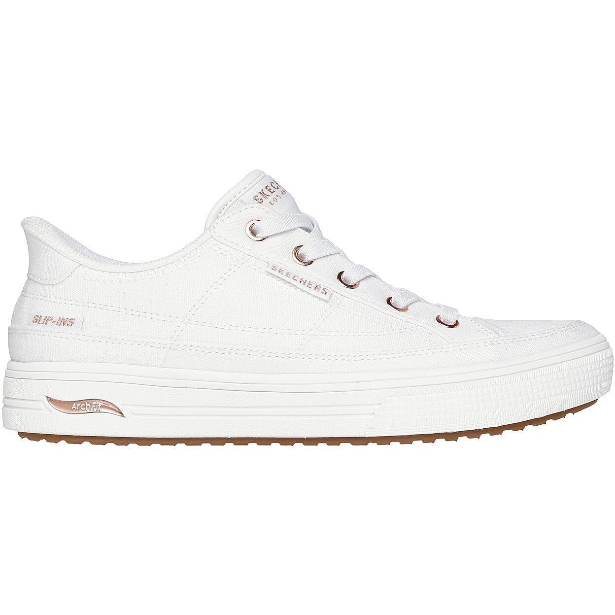 Baskets Skechers Arch Fit Arcade-see Ya There, Blanc, Femmes 3/5