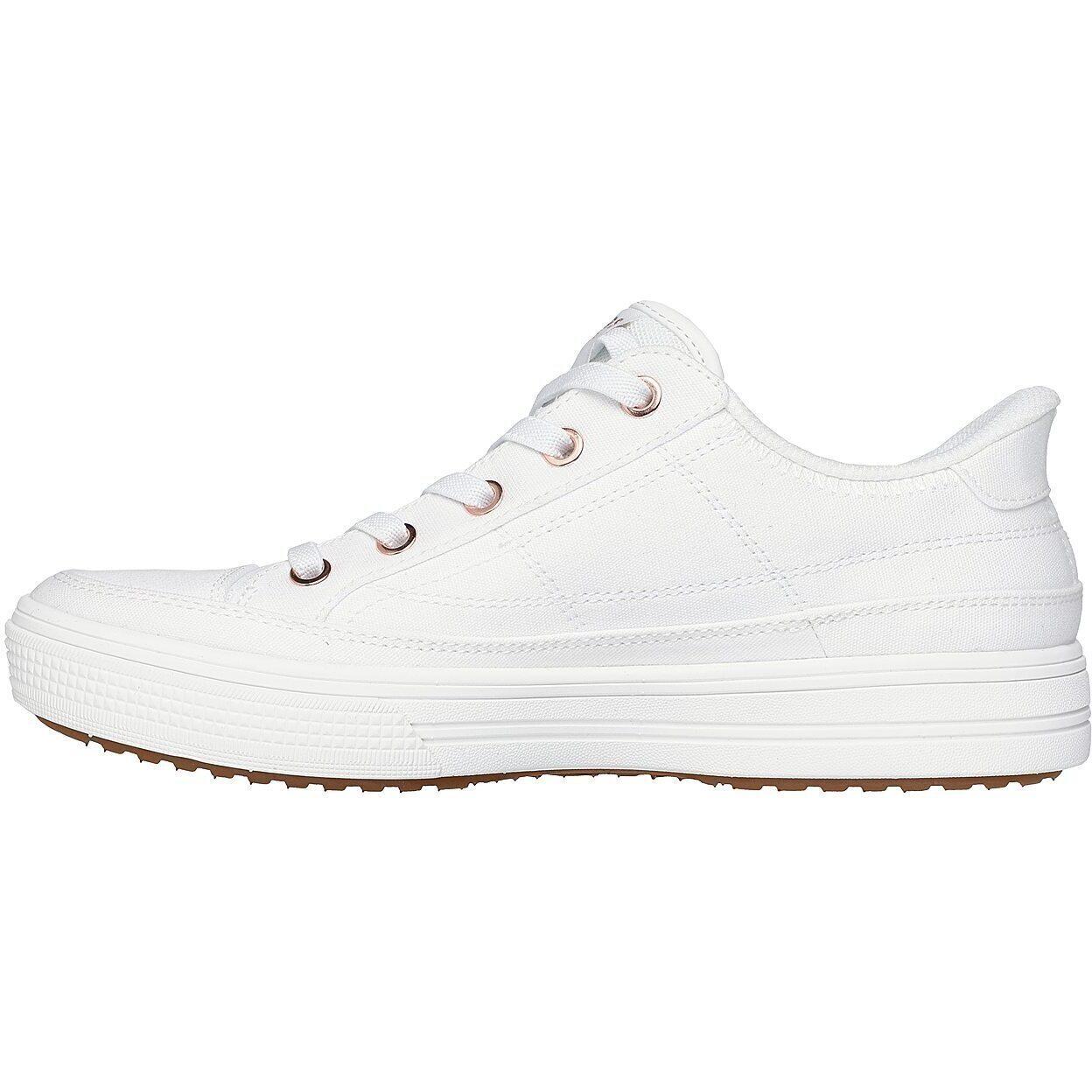 Baskets Skechers Arch Fit Arcade-see Ya There, Blanc, Femmes 5/5