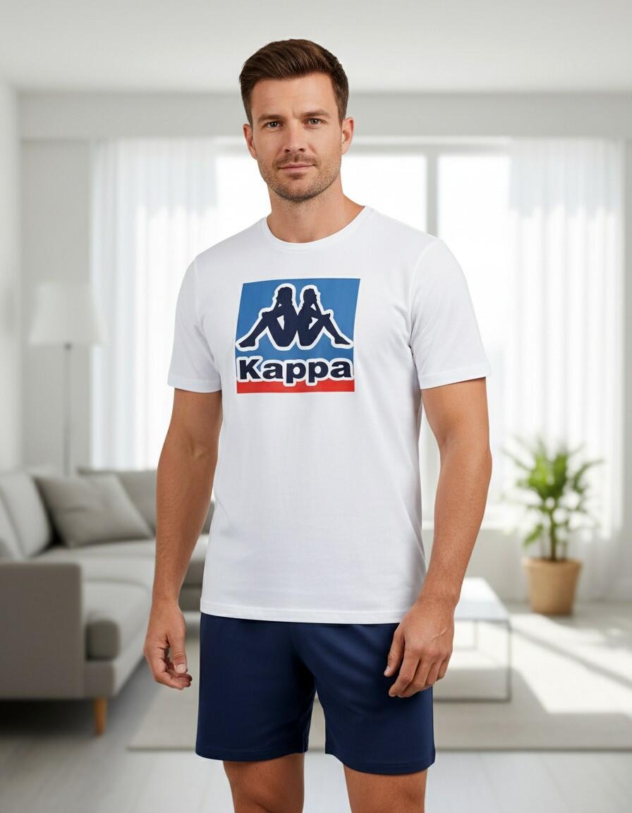 Kappa Pyjama Court Homme Coton 2/7