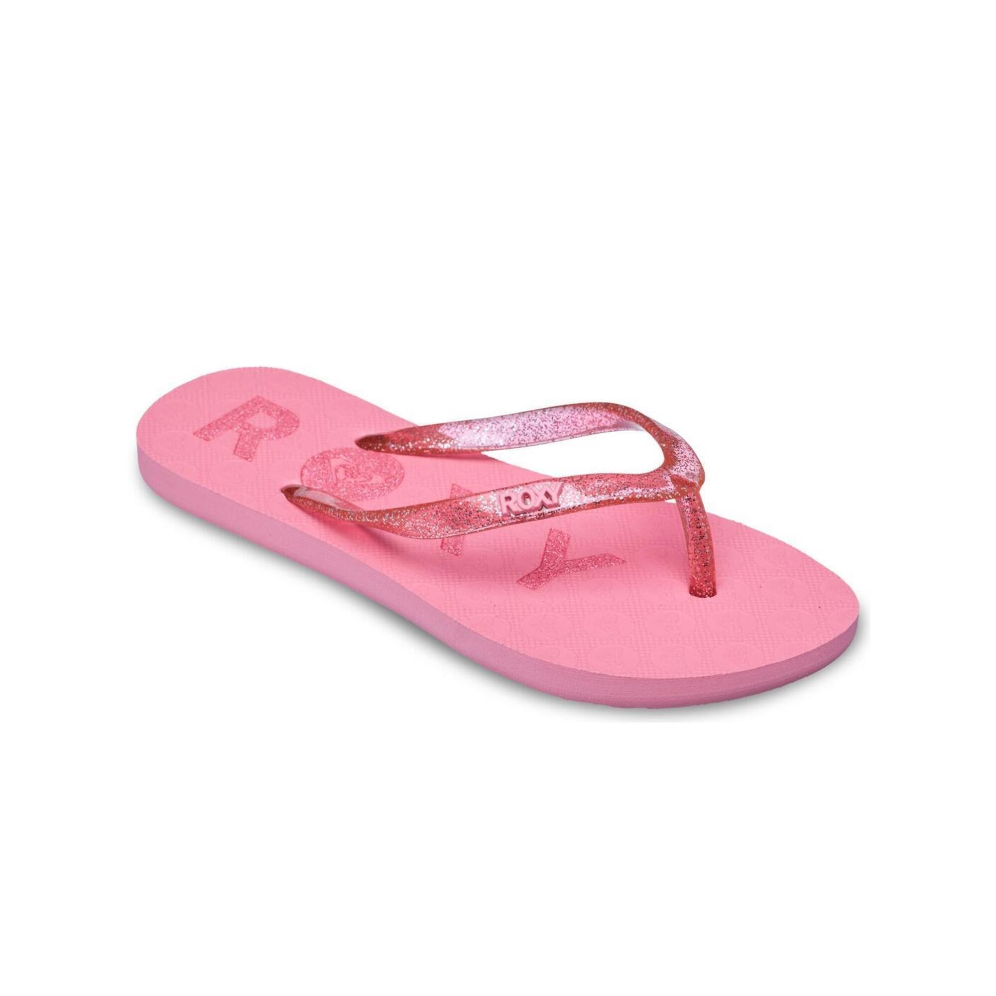 Roxy - Sandales Rg Viva Sparkle Violet Fille - Sandales - Rose - Decathlon