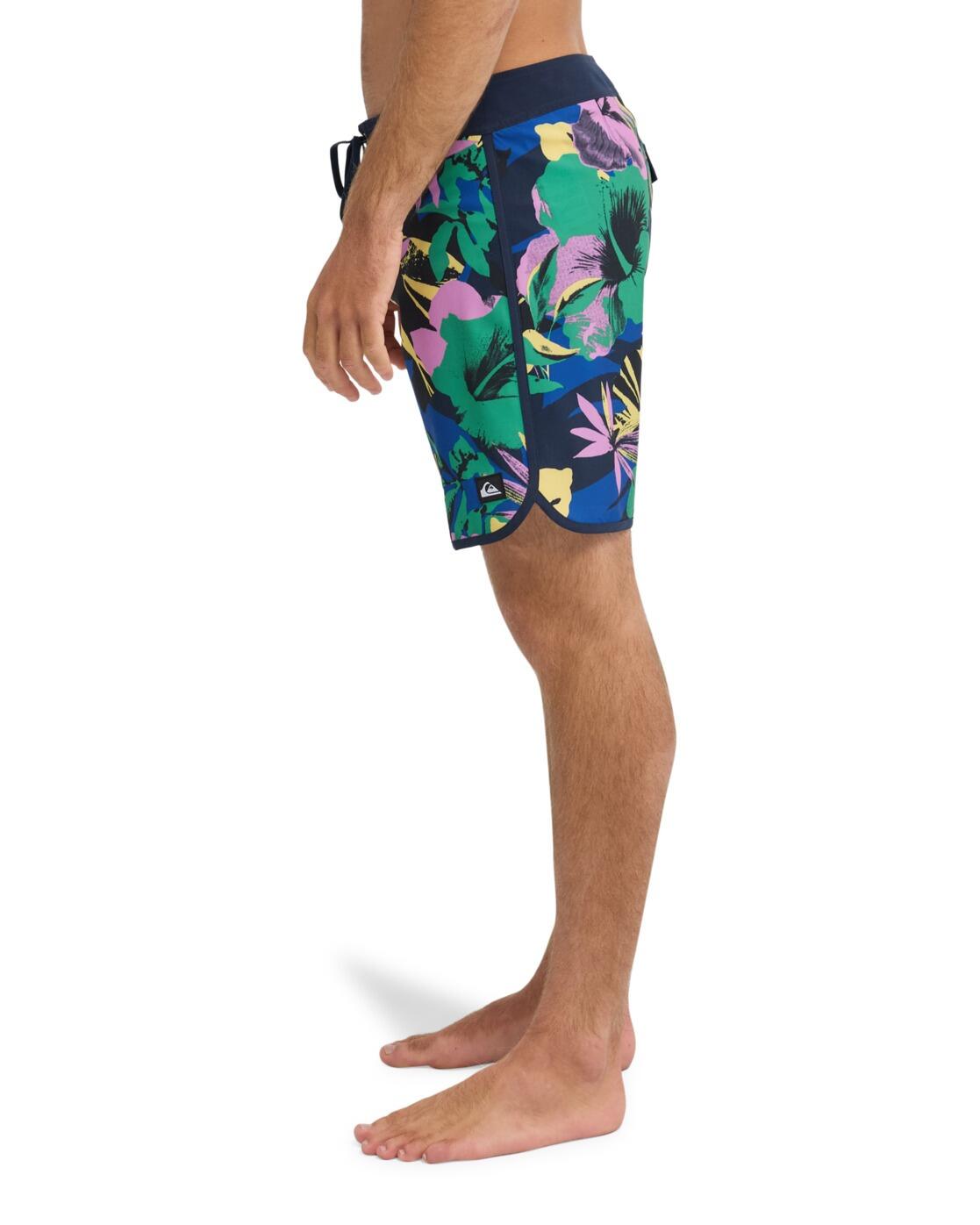 Boardshorts SURFSILK SCALLOP 18" Blau Herren 4/4