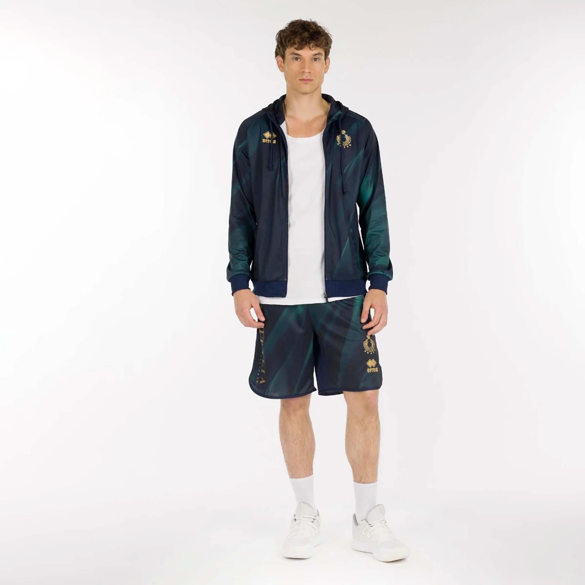 Korte Broek Errea Naz. Italia Volley Bermuda T. Libero Man Ad Volwassenen 5/5