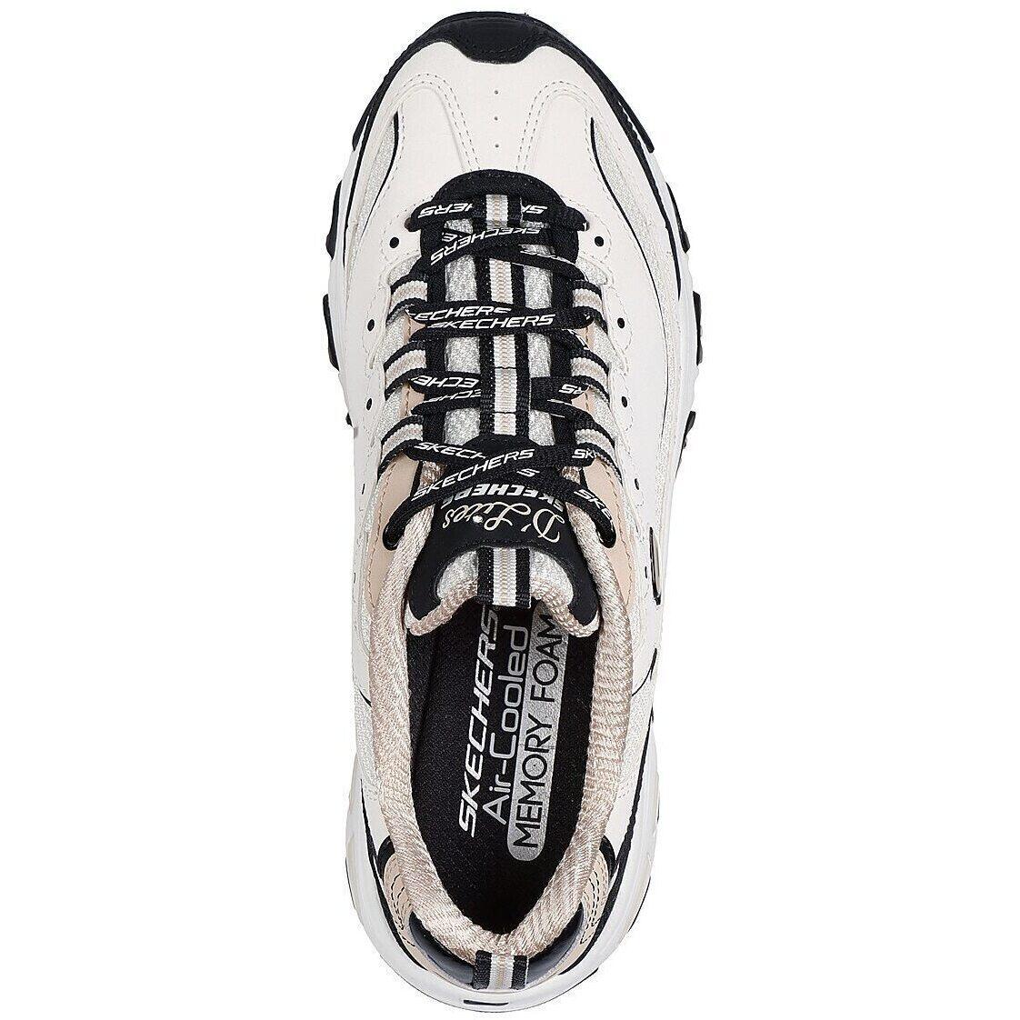 Scarpe da ginnastica Skechers D Lites-retro Rewind, Bianca, Donne 2/5