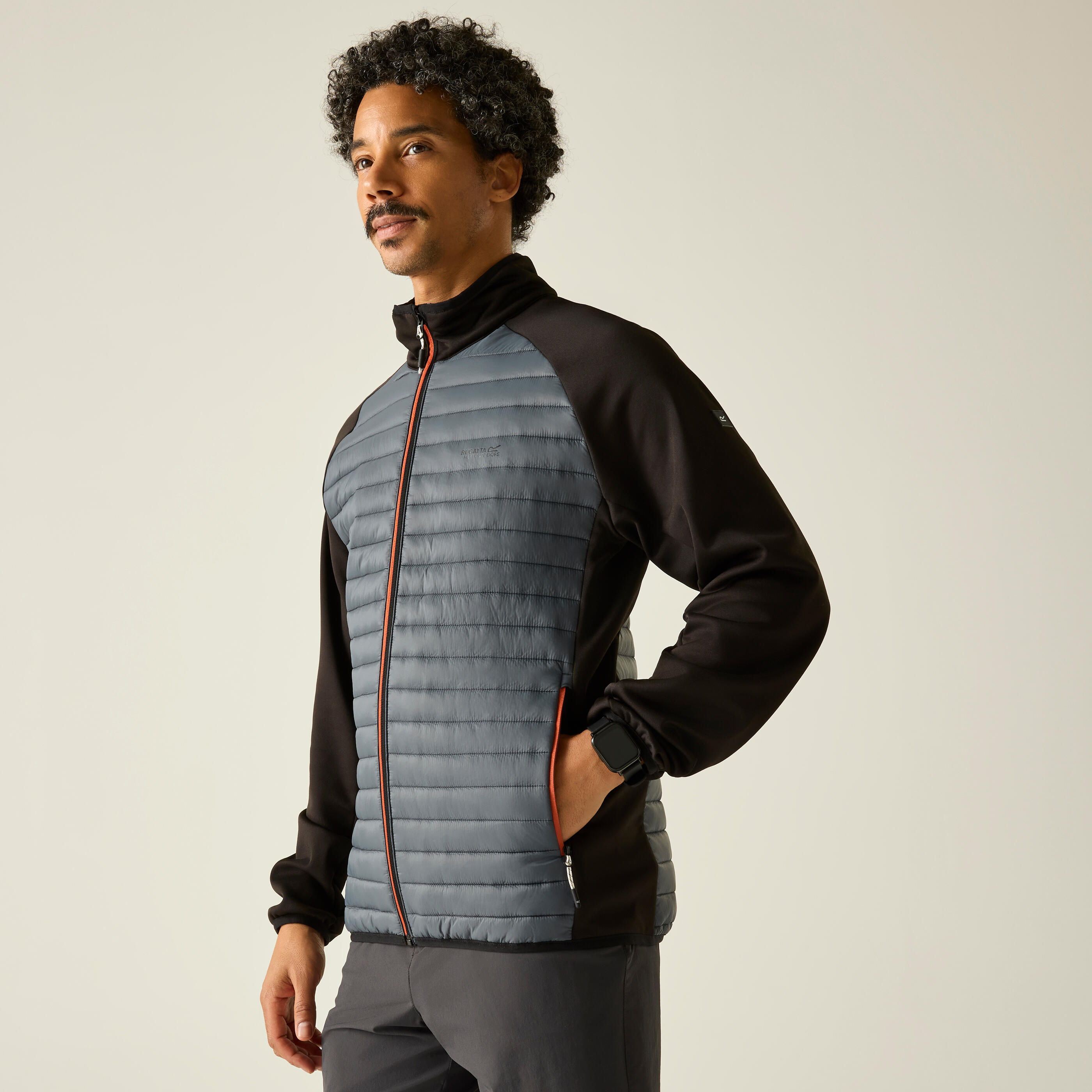 Regatta - Veste Clumber Hybride Matelassée Isolante Pour Homme - Doudoune Synthétique - Bleu|gris - Decathlon