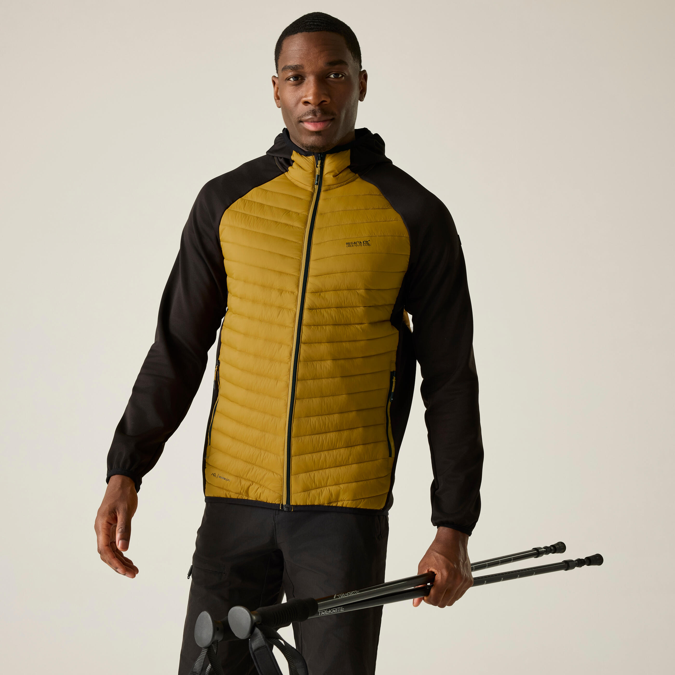 Regatta - Veste Andreson Hybride Matelassée Isolante Pour Homme - Doudoune Synthétique - Jaune - Decathlon