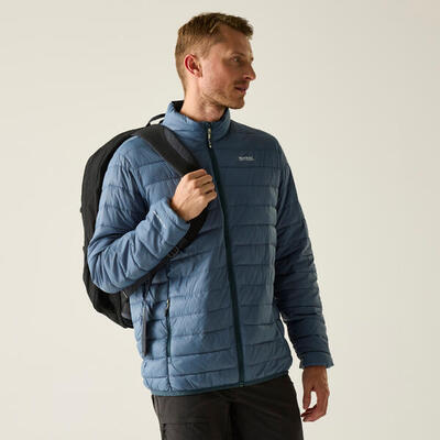 Gevulde jas heren wandelen hillpack quilted