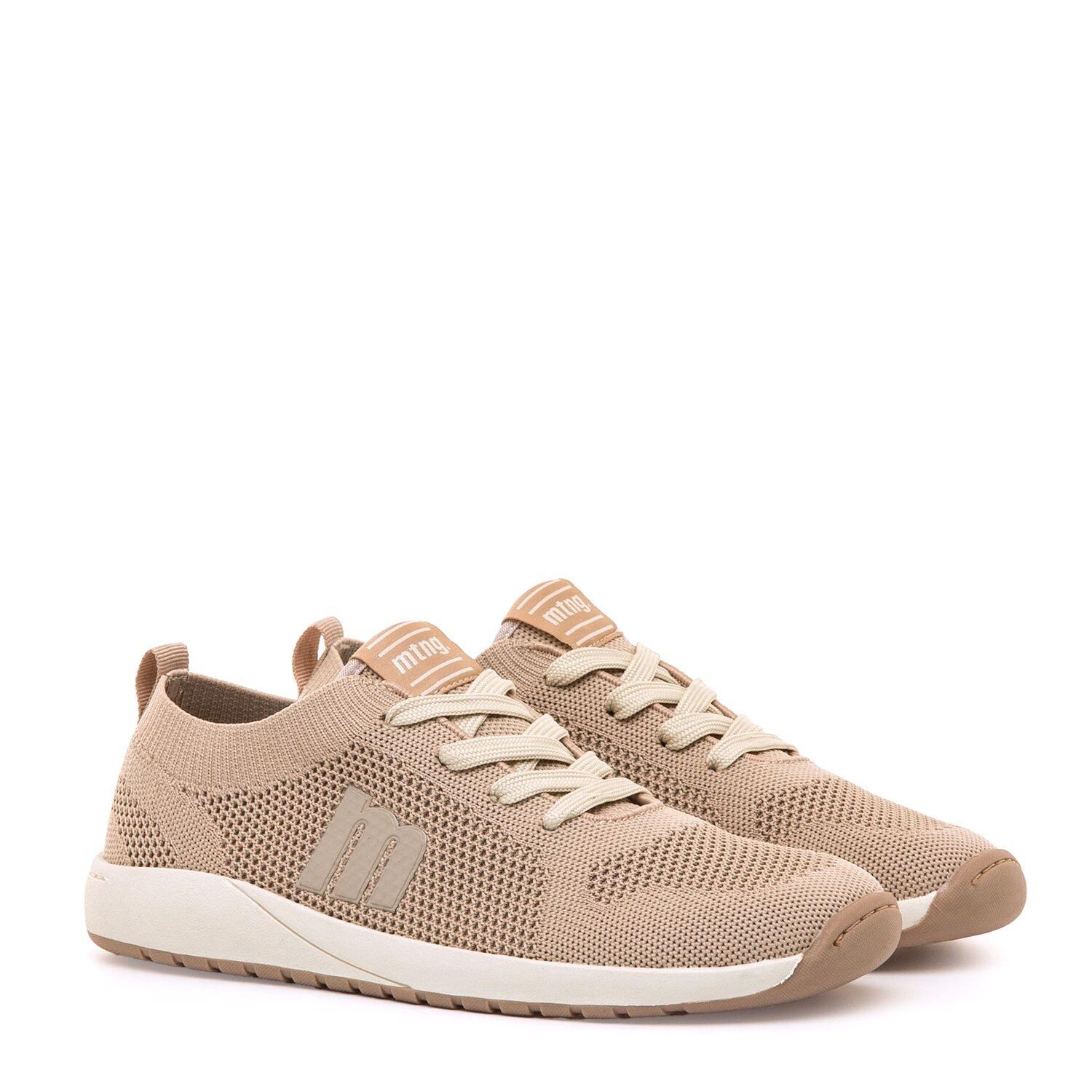 Sneakers barefoot Donna MTNG Free-apolo Beige 4/7
