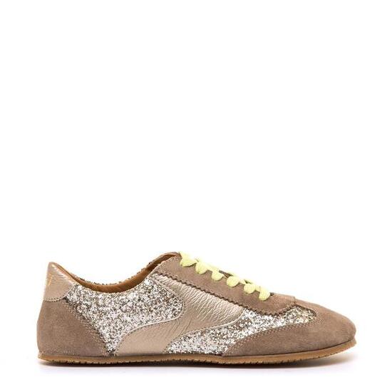 Zapatillas caminar Mujer barefoot MTNG Free mia Beige
