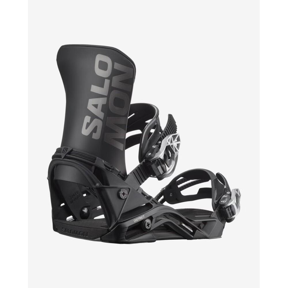 SALOMON Fixations de snowboard DISTRICT - BLACK 3/3